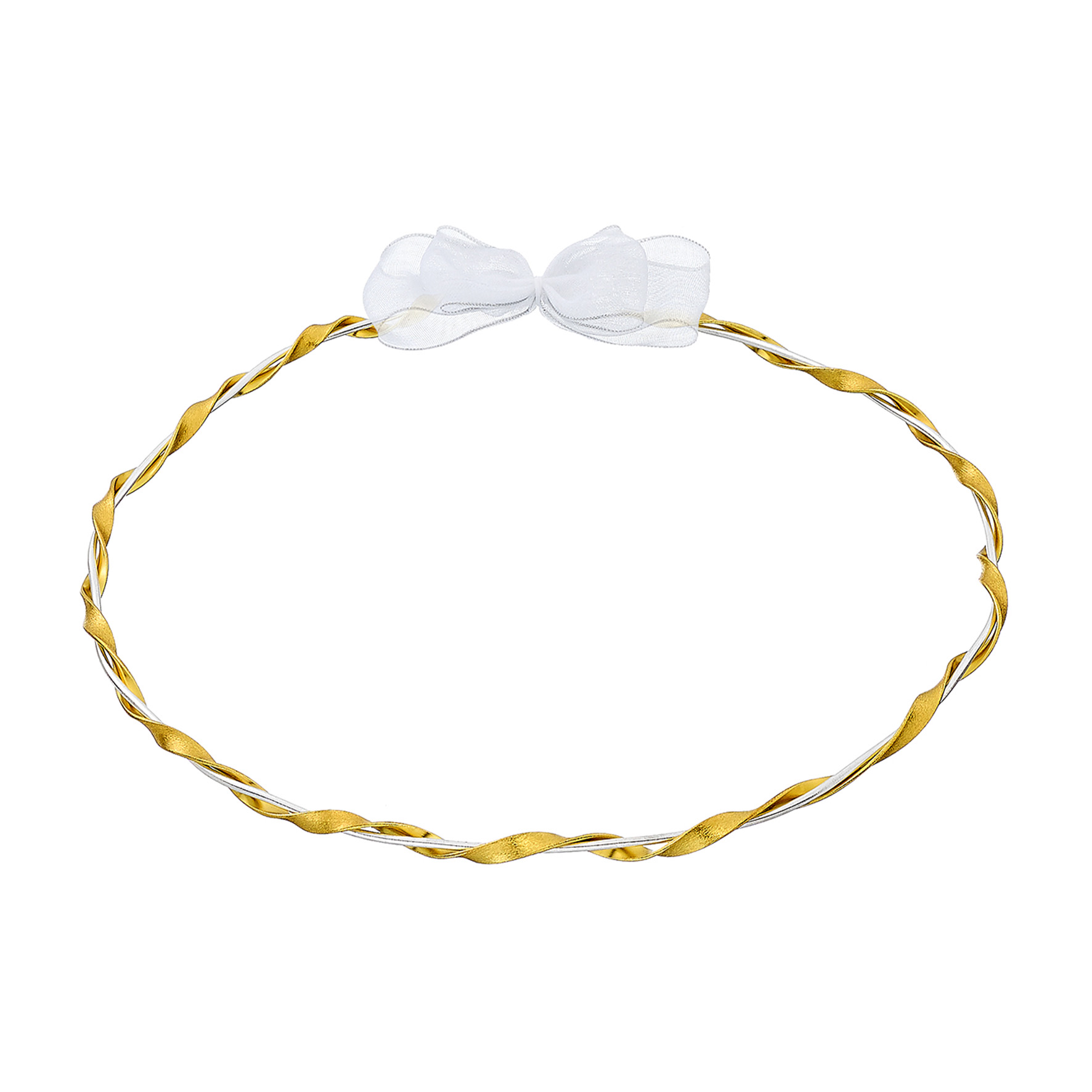 Στέφανα Γάμου Novaker Σειρά ΚΣ 313 Ασημί / Χρυσό / Ροζ Χρυσό