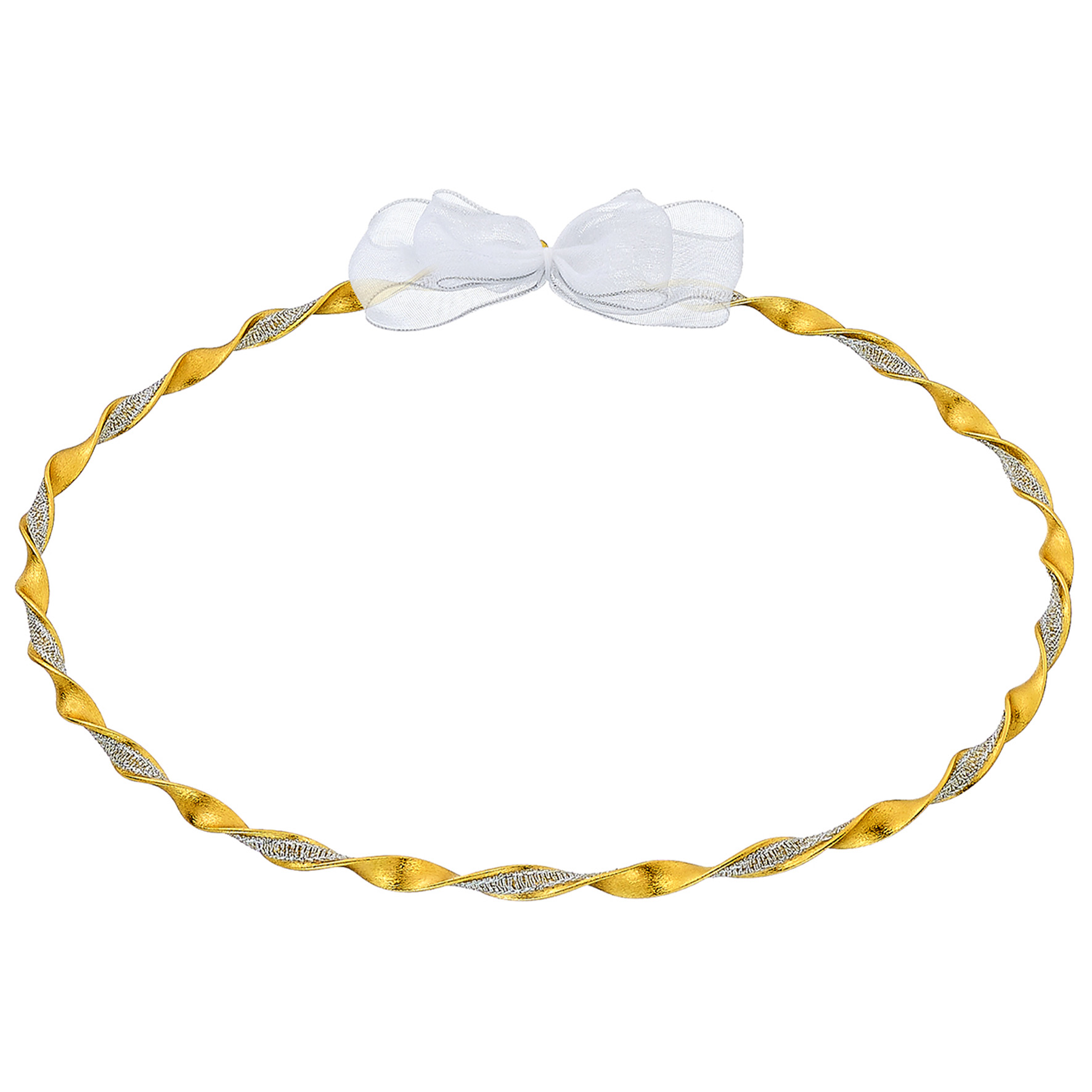 Στέφανα Γάμου Novaker Σειρά ΚΣ 324 Ασημί / Χρυσό / Ροζ Χρυσό