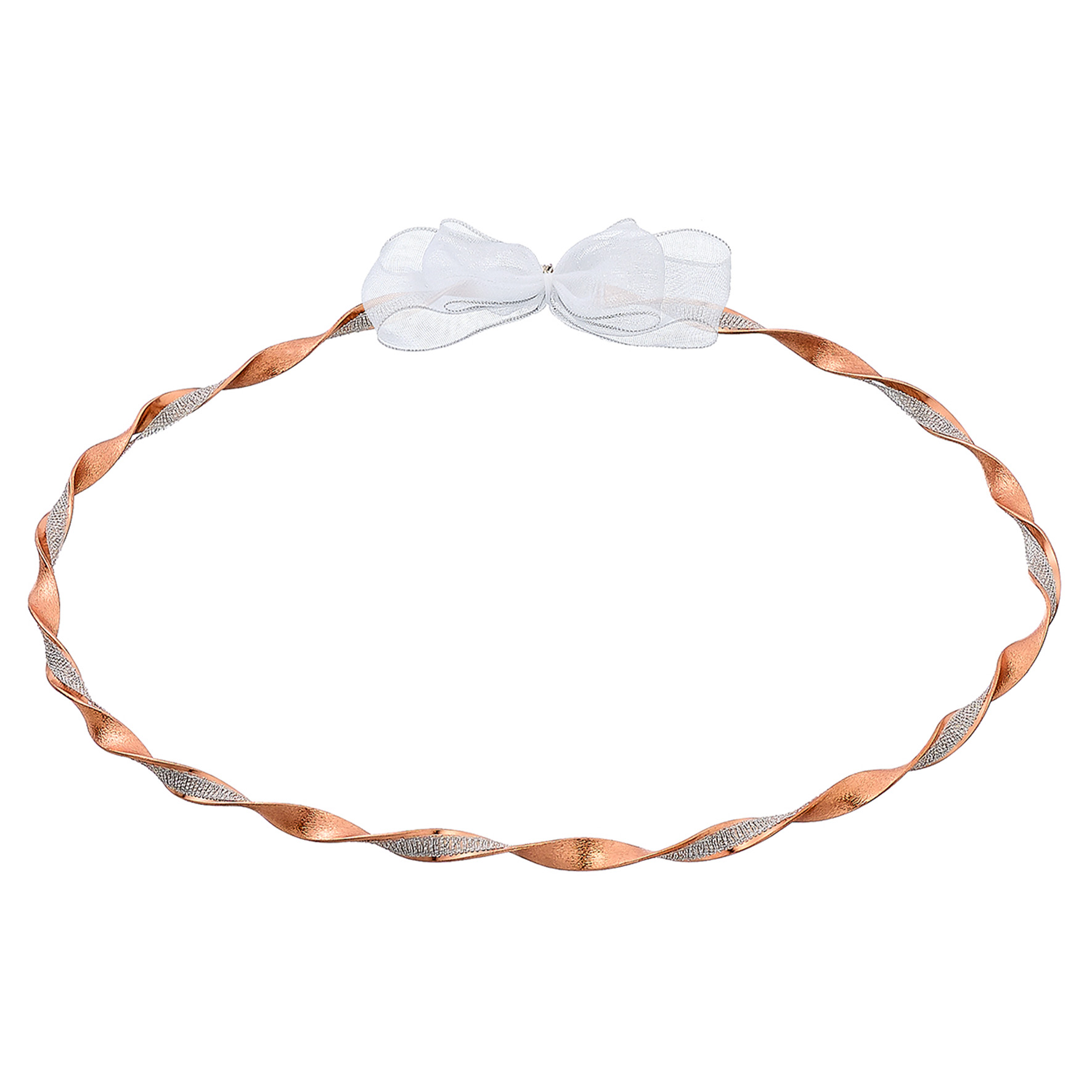 Στέφανα Γάμου Novaker Σειρά ΚΣ 324 Ασημί / Χρυσό / Ροζ Χρυσό