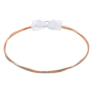 Στέφανα Γάμου Novaker Σειρά ΚΣ 453 Ασημί / Χρυσό / Ροζ Χρυσό