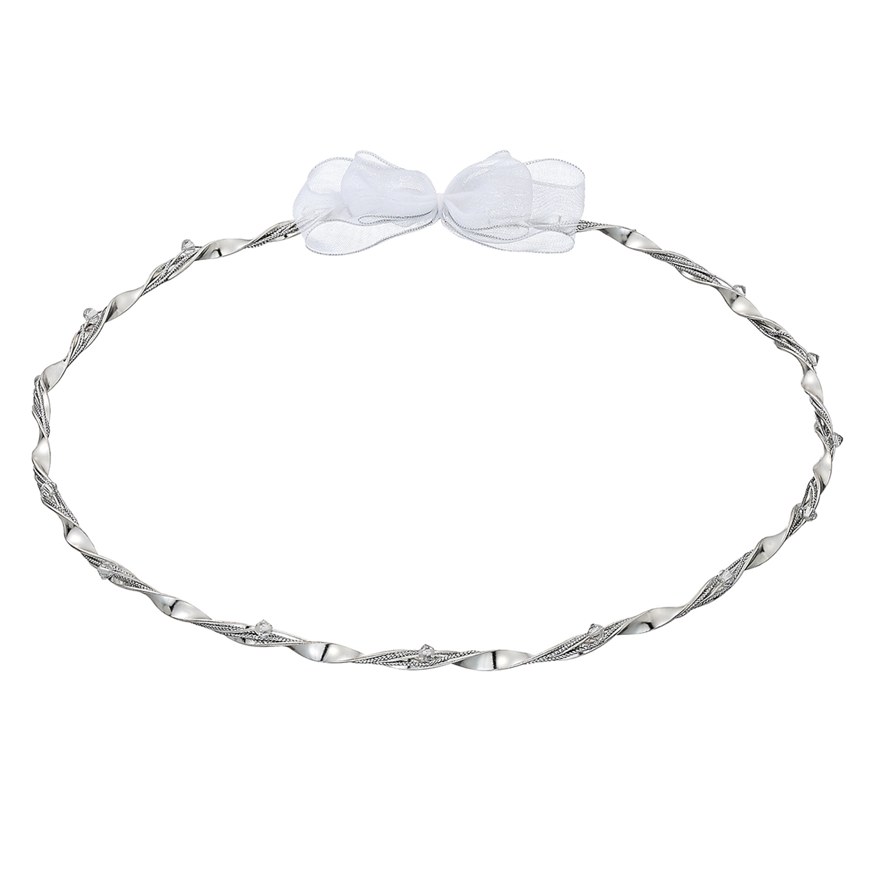 Στέφανα Γάμου Novaker Σειρά ΚΣ 409 Ασημί / Χρυσό