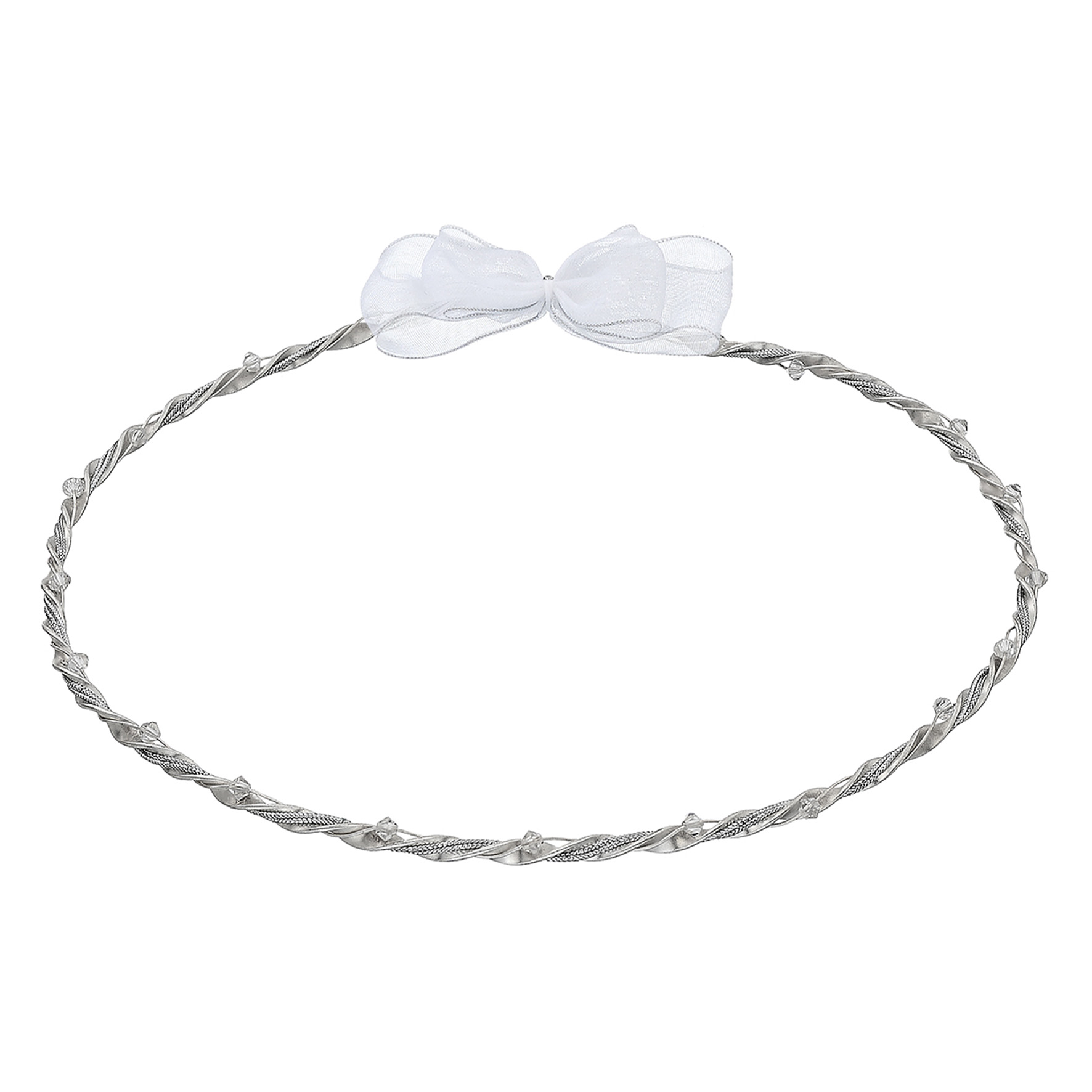 Στέφανα Γάμου Novaker ΚΣ 412 Ασημί