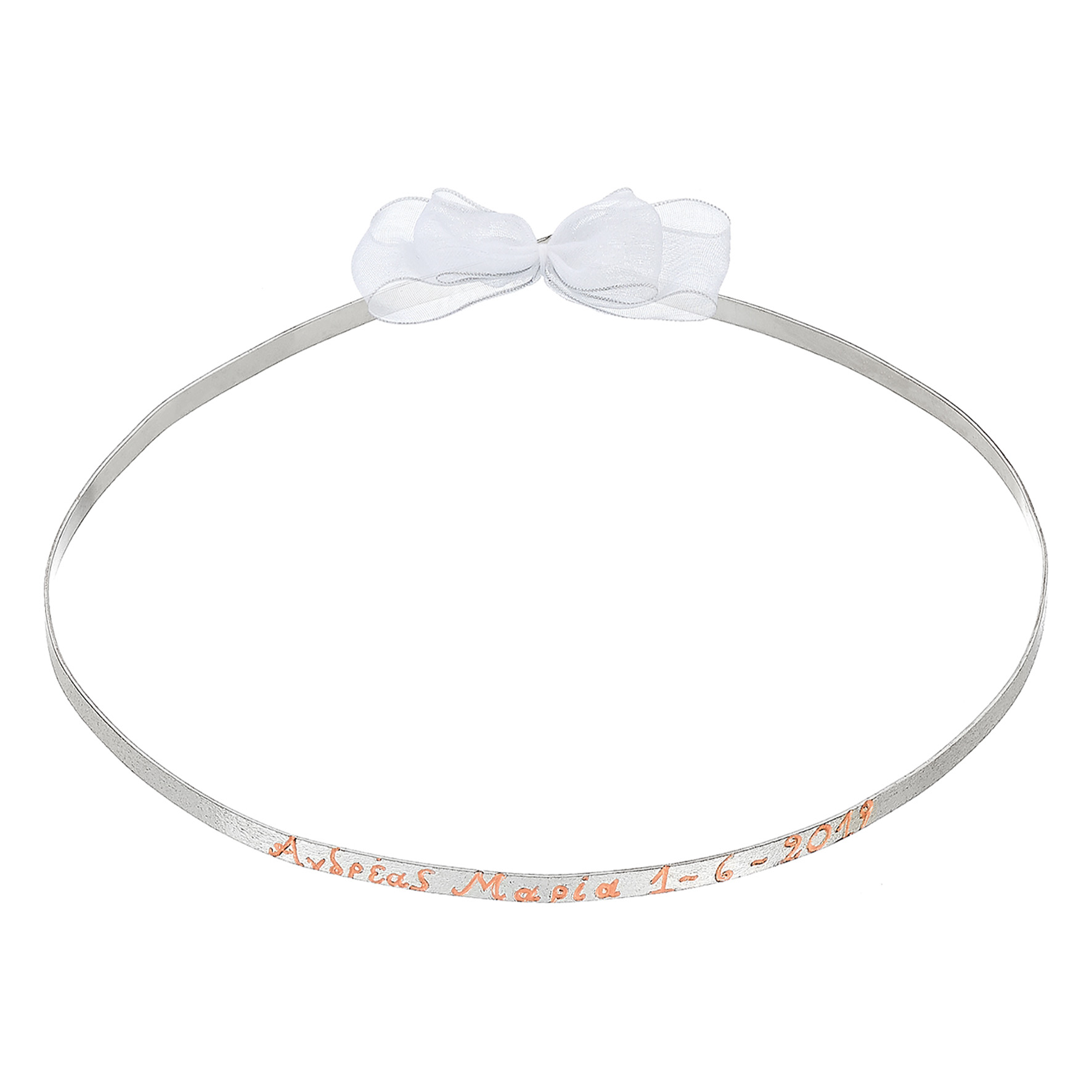 Στέφανα Γάμου Novaker ΚΣ 505 Ασημί