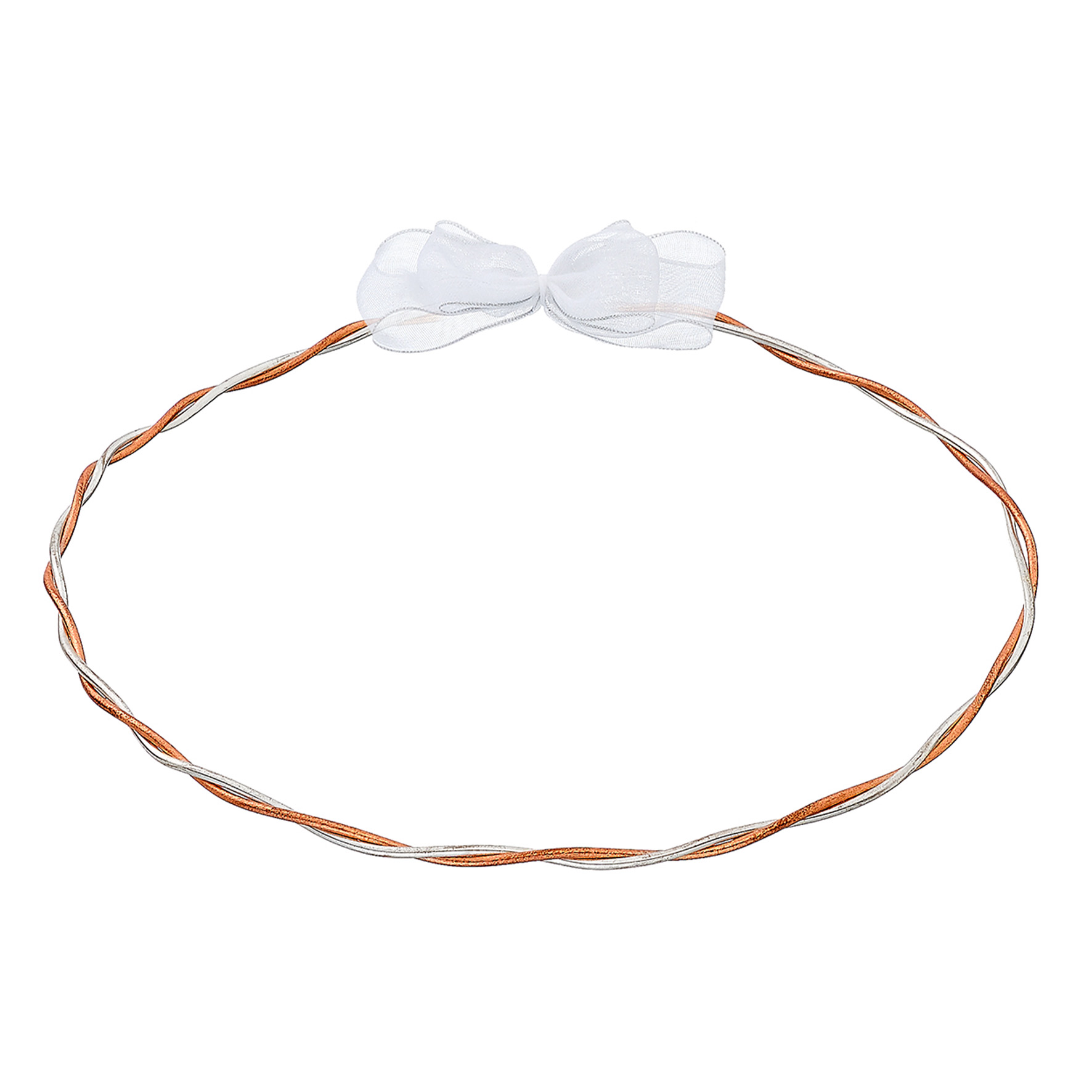 Στέφανα Γάμου Novaker Σειρά ΚΣ 516 Ασημί / Χρυσό / Ροζ Χρυσό