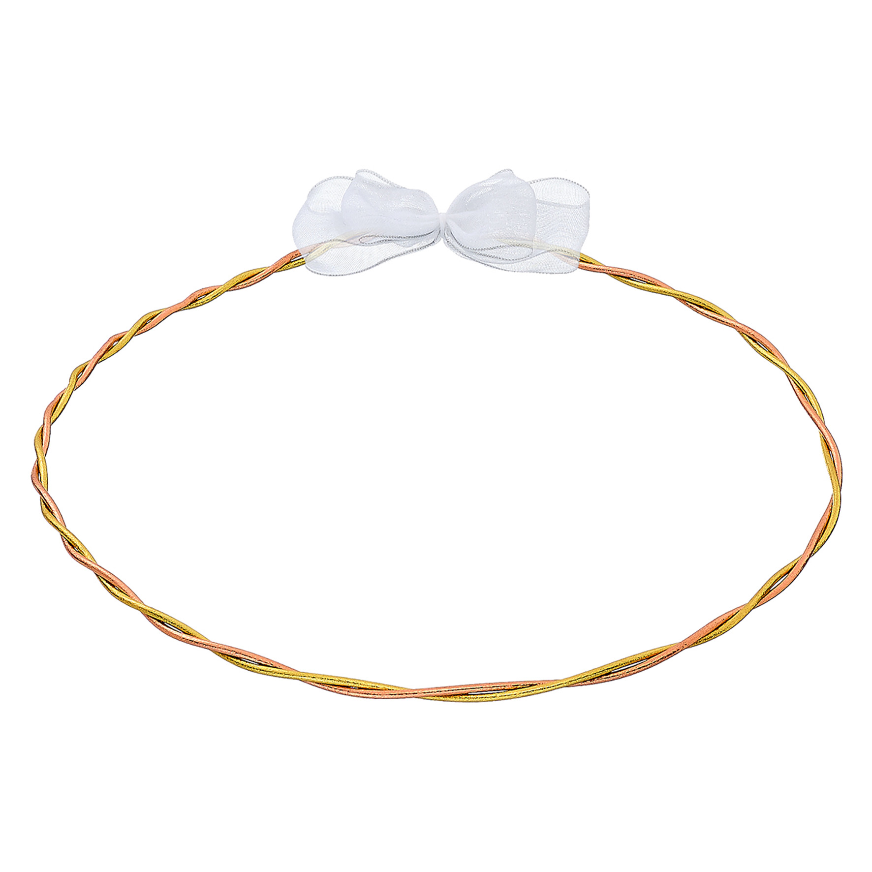 Στέφανα Γάμου Novaker Σειρά ΚΣ 516 Ασημί / Χρυσό / Ροζ Χρυσό