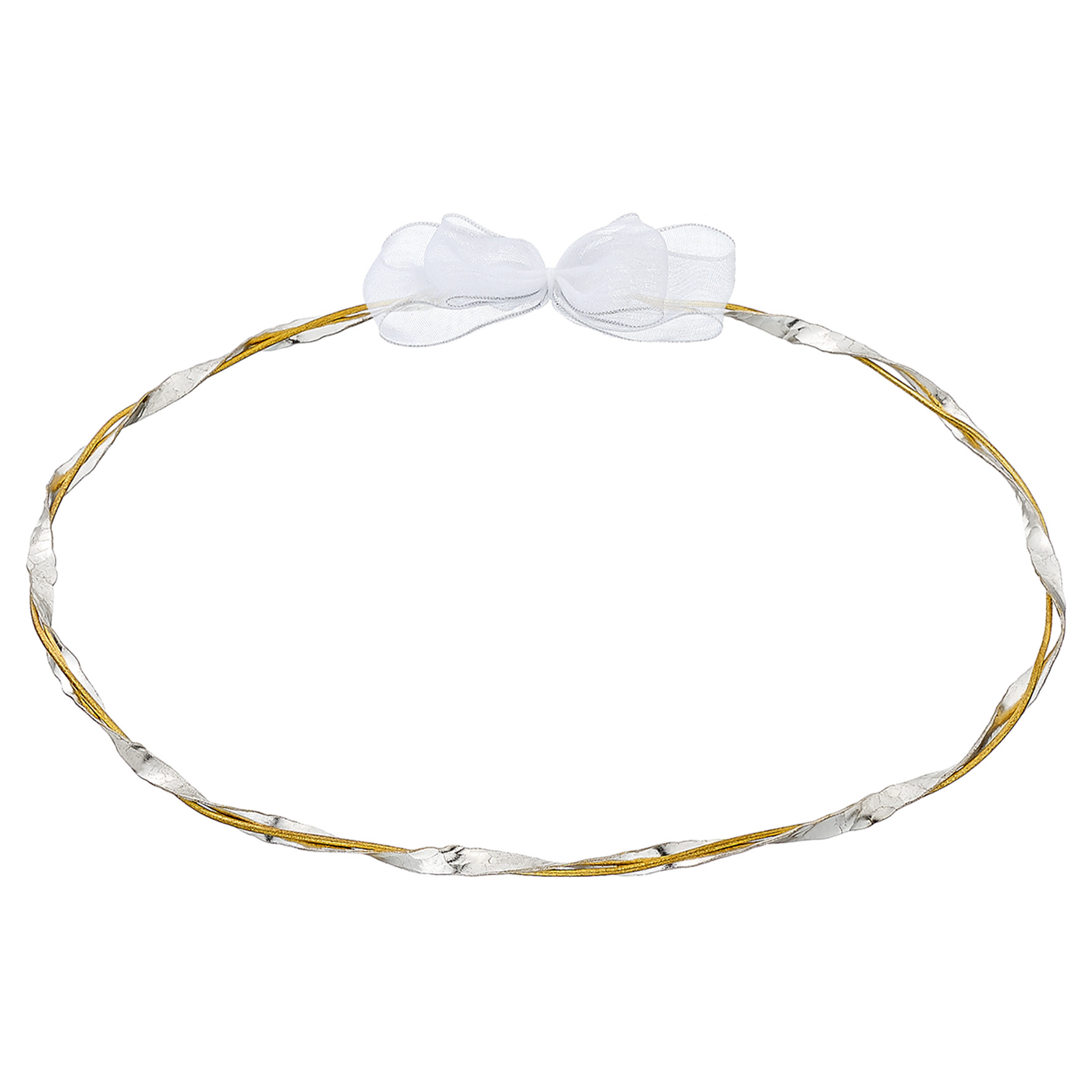 Στέφανα Γάμου Novaker Σειρά ΚΣ 702 Ασημί / Χρυσό / Ροζ Χρυσό