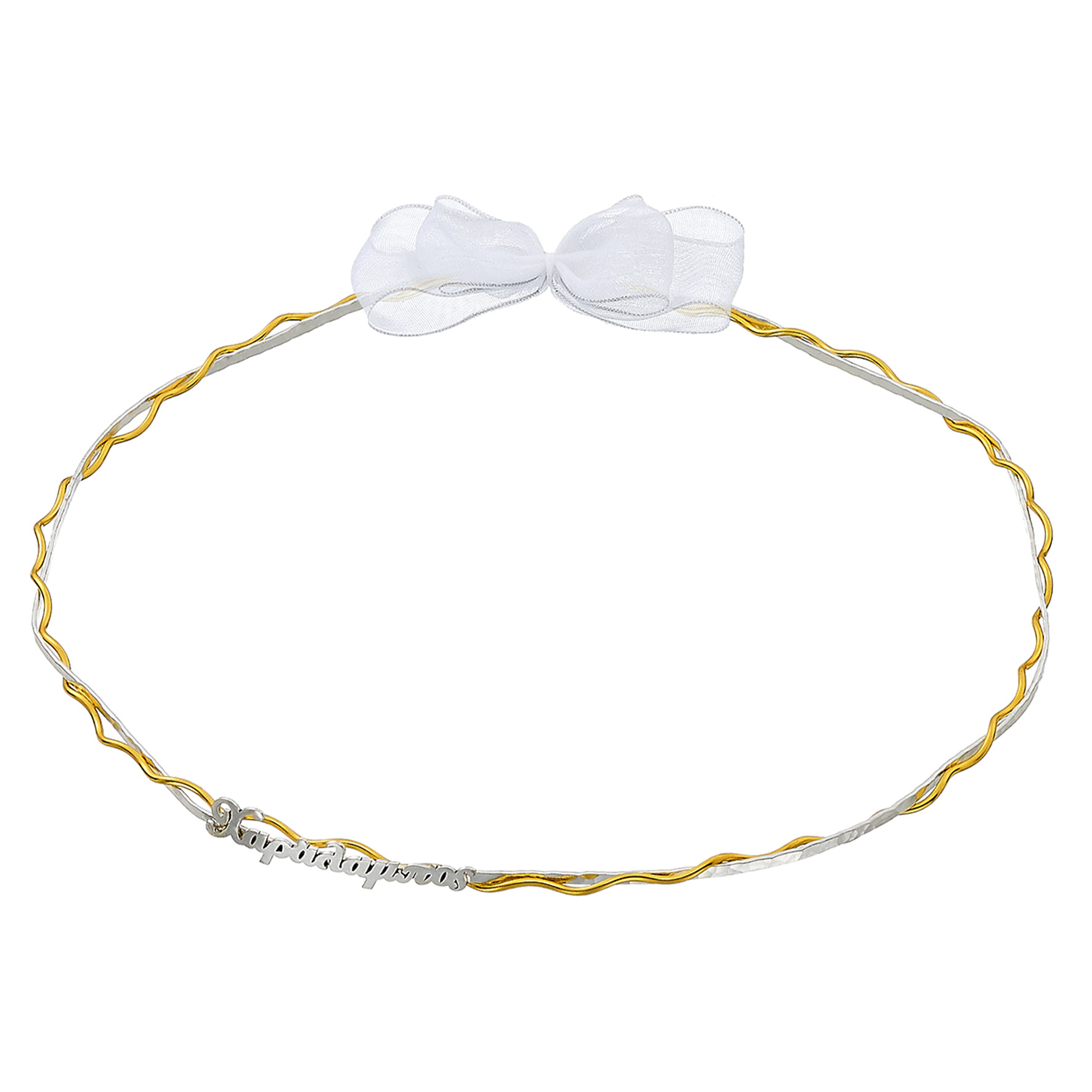 Στέφανα Γάμου Novaker ΚΣ 704 Ασημί