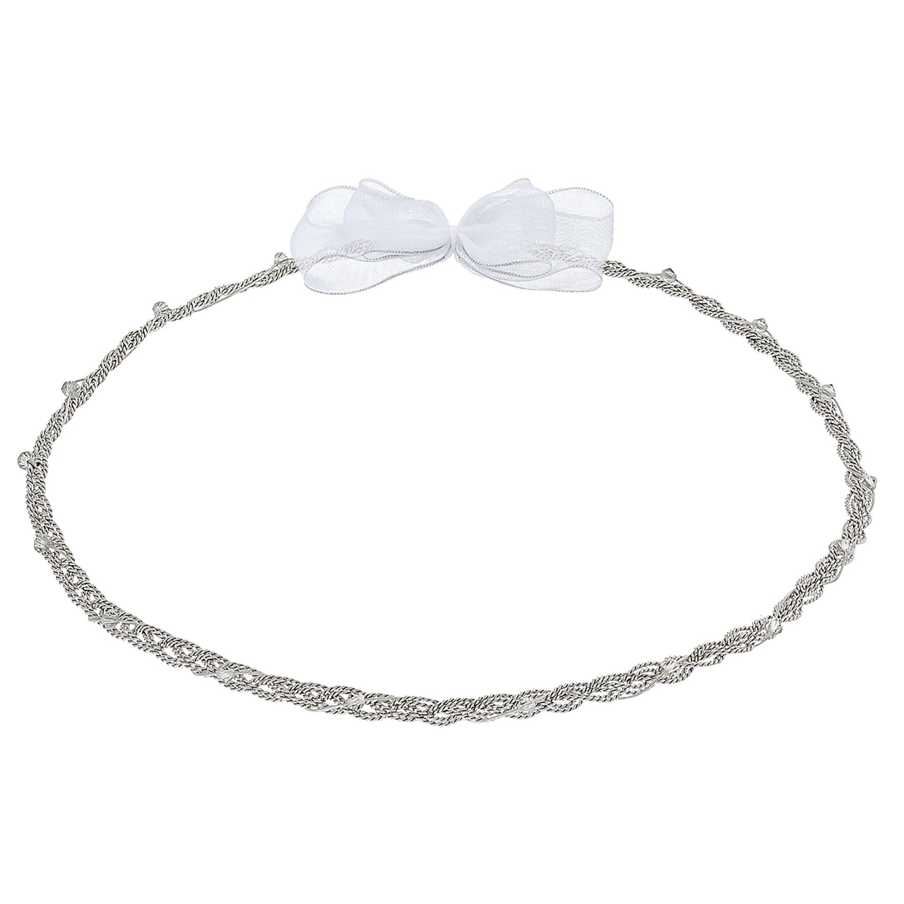 Στέφανα Γάμου Novaker Σειρά ΚΣ 710 Ασημί / Χρυσό