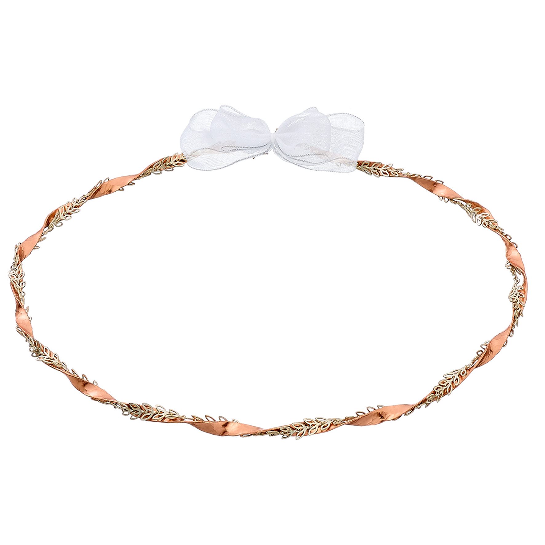 Στέφανα Γάμου Novaker Σειρά ΚΣ 901 Ασημί / Χρυσό / Ροζ Χρυσό