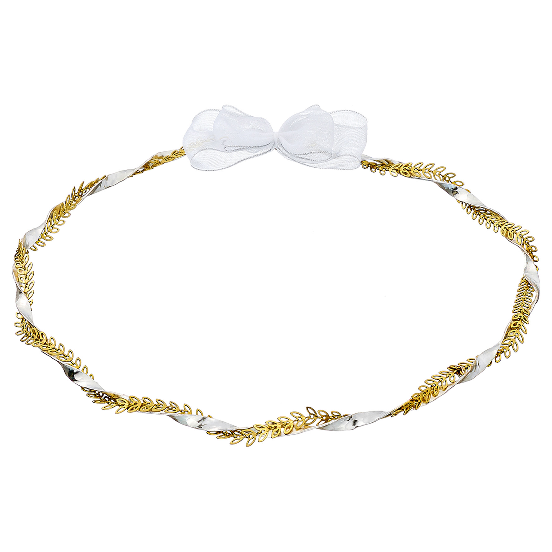 Στέφανα Γάμου Novaker Σειρά ΚΣ 901 Ασημί / Χρυσό / Ροζ Χρυσό