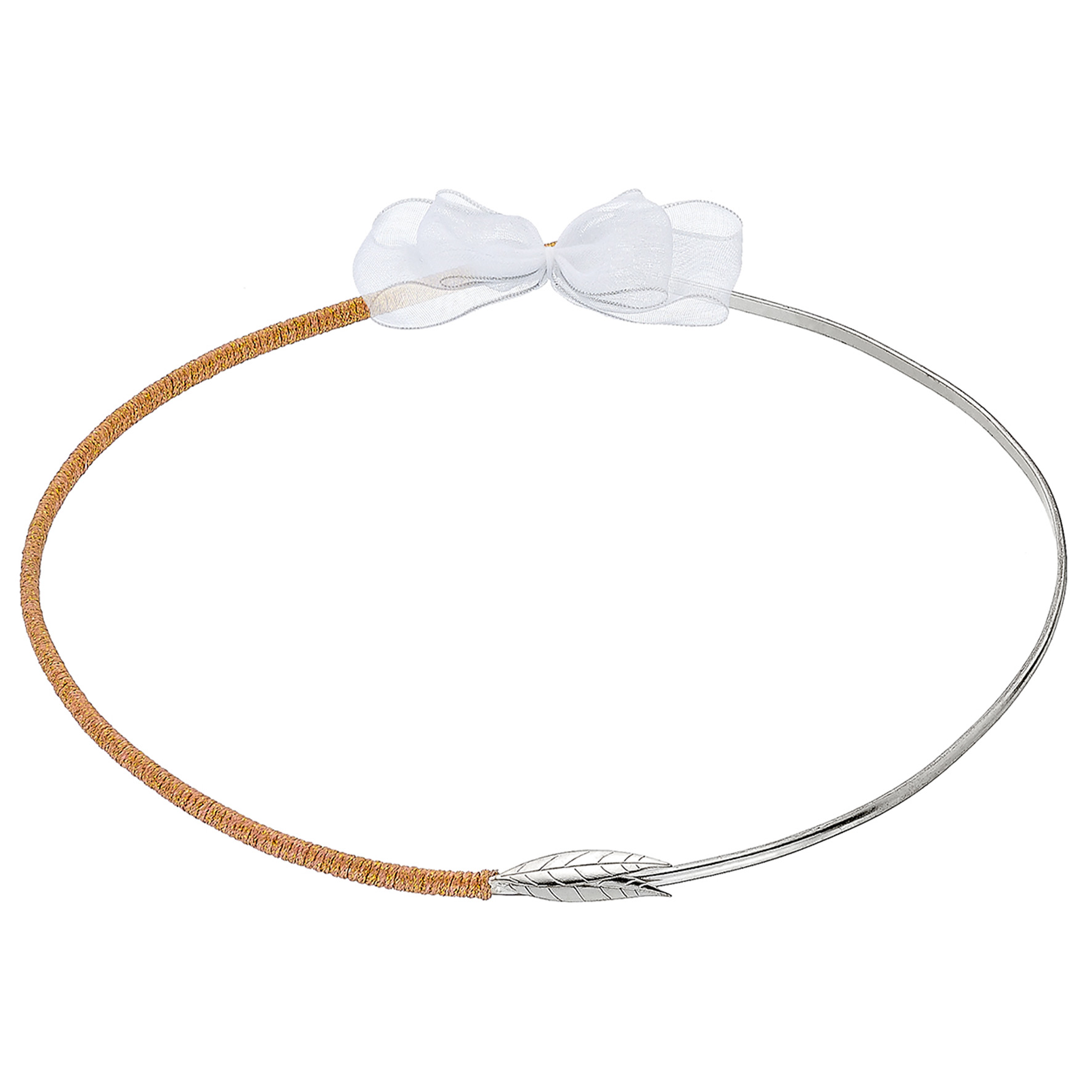 Στέφανα Γάμου Novaker Σειρά ΚΣ 934 Ασημί / Χρυσό / Ροζ Χρυσό