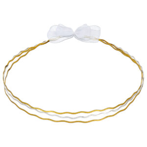 Στέφανα Γάμου Novaker Σειρά ΚΣ 947 Ασημί / Χρυσό / Ροζ Χρυσό