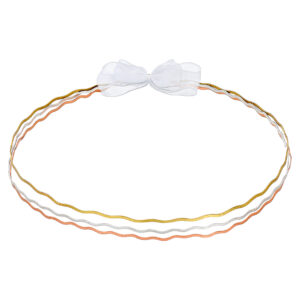 Στέφανα Γάμου Novaker Σειρά ΚΣ 947 Ασημί / Χρυσό / Ροζ Χρυσό