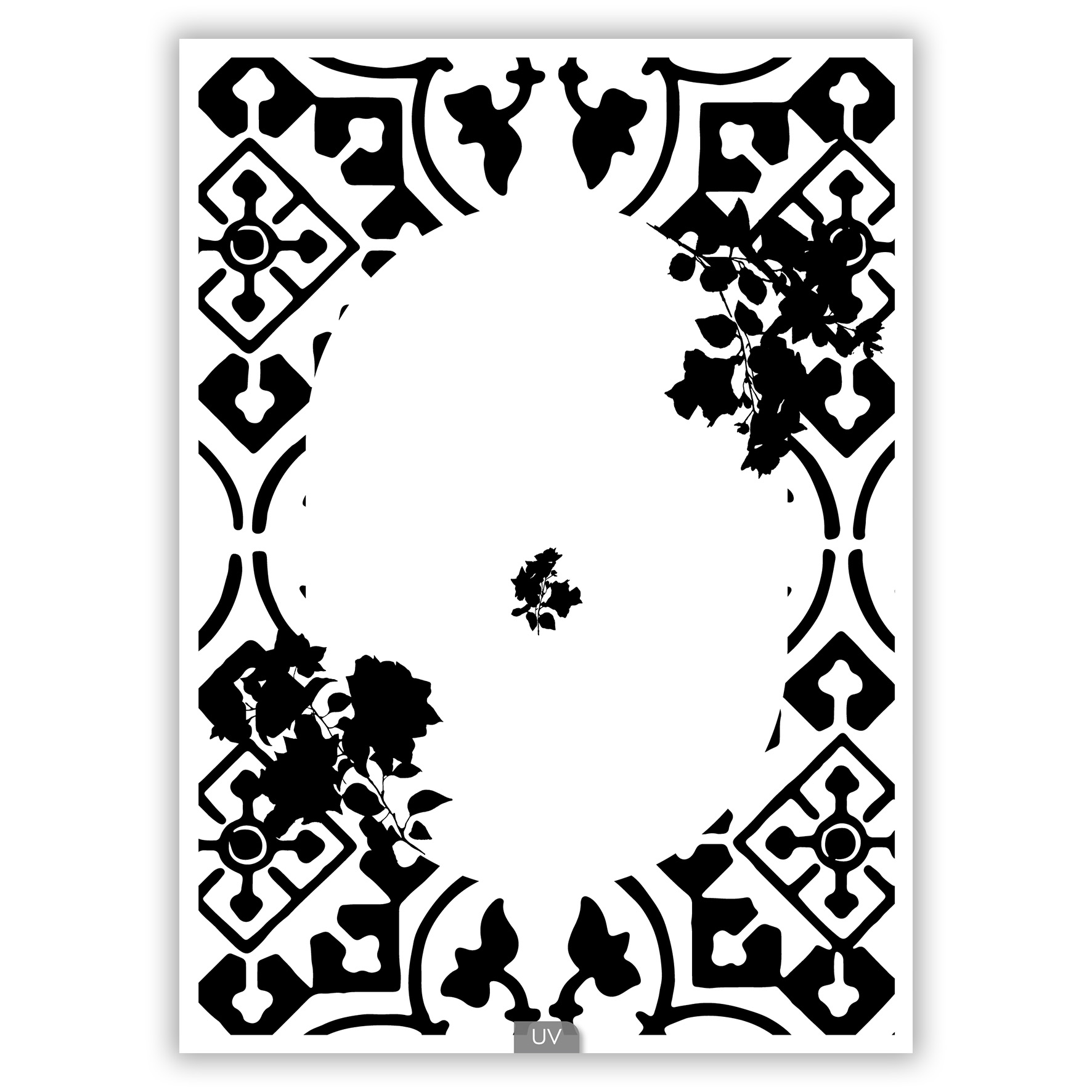 Προσκλητήριο Γάμου Λουλούδια Happycanto SYNW06