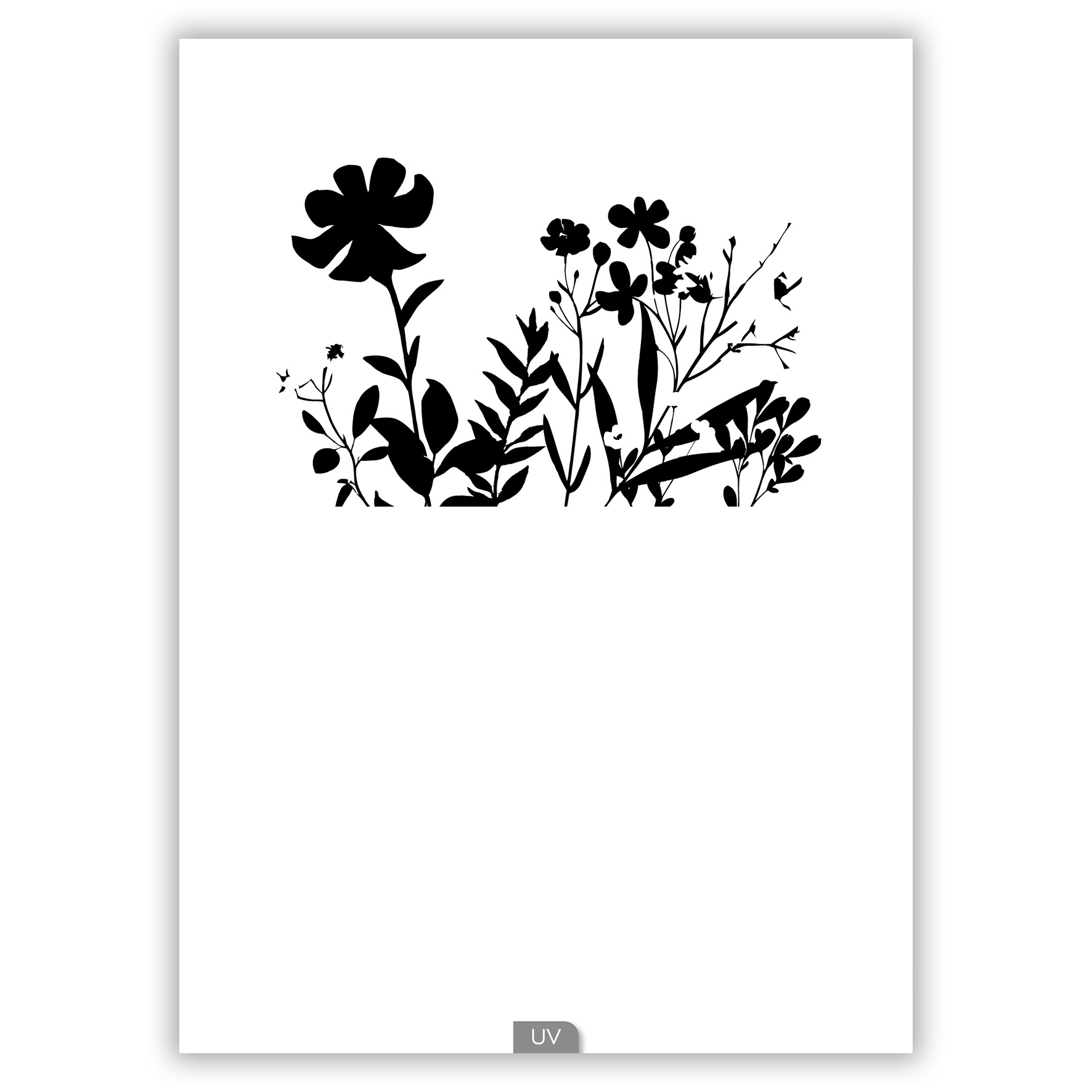 Προσκλητήριο Γάμου Λουλούδια Happycanto SYNW12