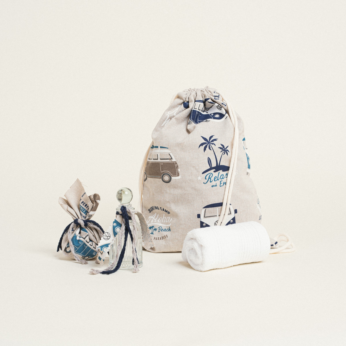 Βαπτιστικό Σετ Ntampoudis 331062 Vintage Λεωφορείο