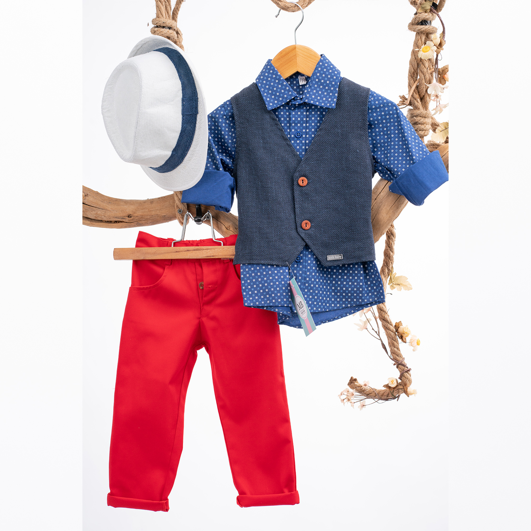 Βαπτιστικό Κουστουμάκι Mak Baby ΑΕ28