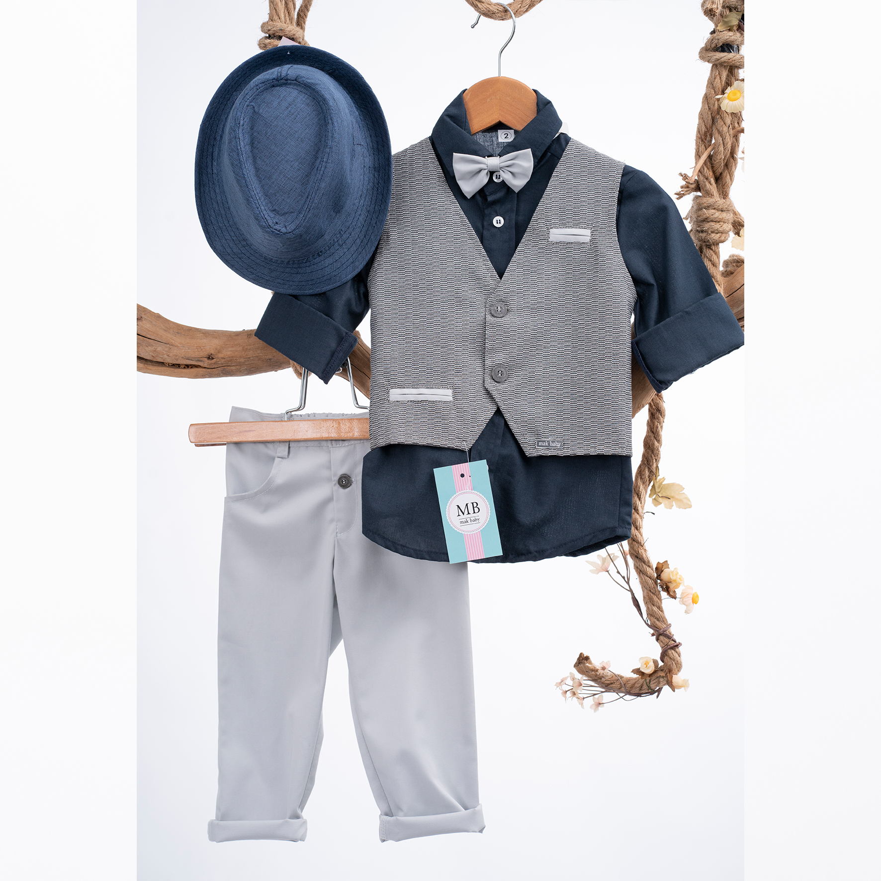 Βαπτιστικό Κουστουμάκι Mak Baby ΑΕ33