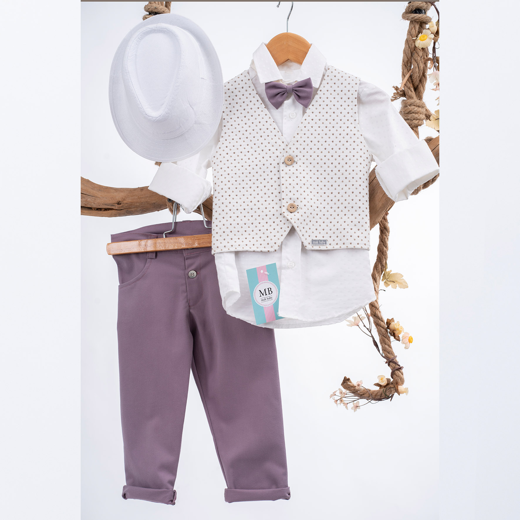 Βαπτιστικό Κουστουμάκι Mak Baby ΑΕ46