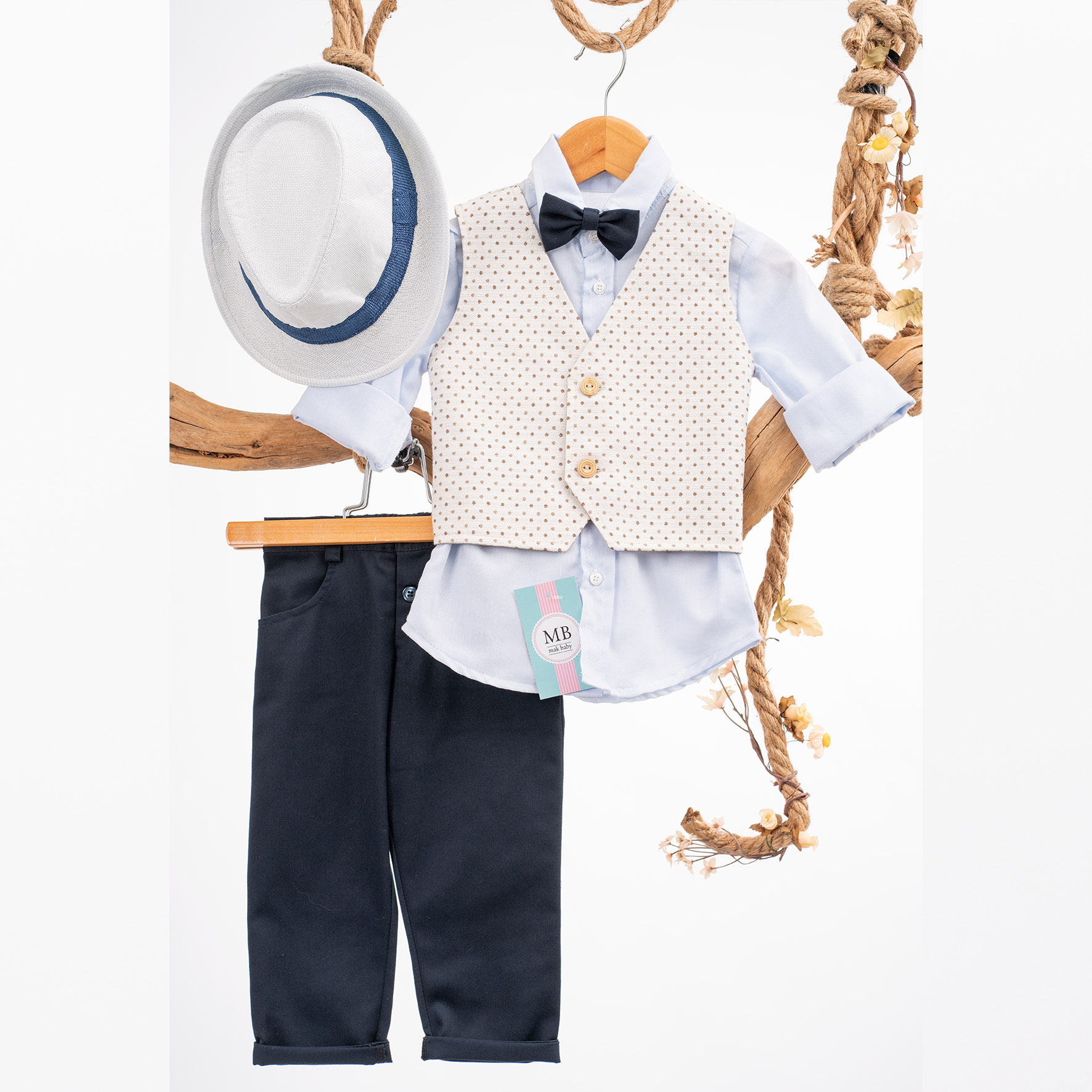 Βαπτιστικό Κουστουμάκι Mak Baby ΑΕ47