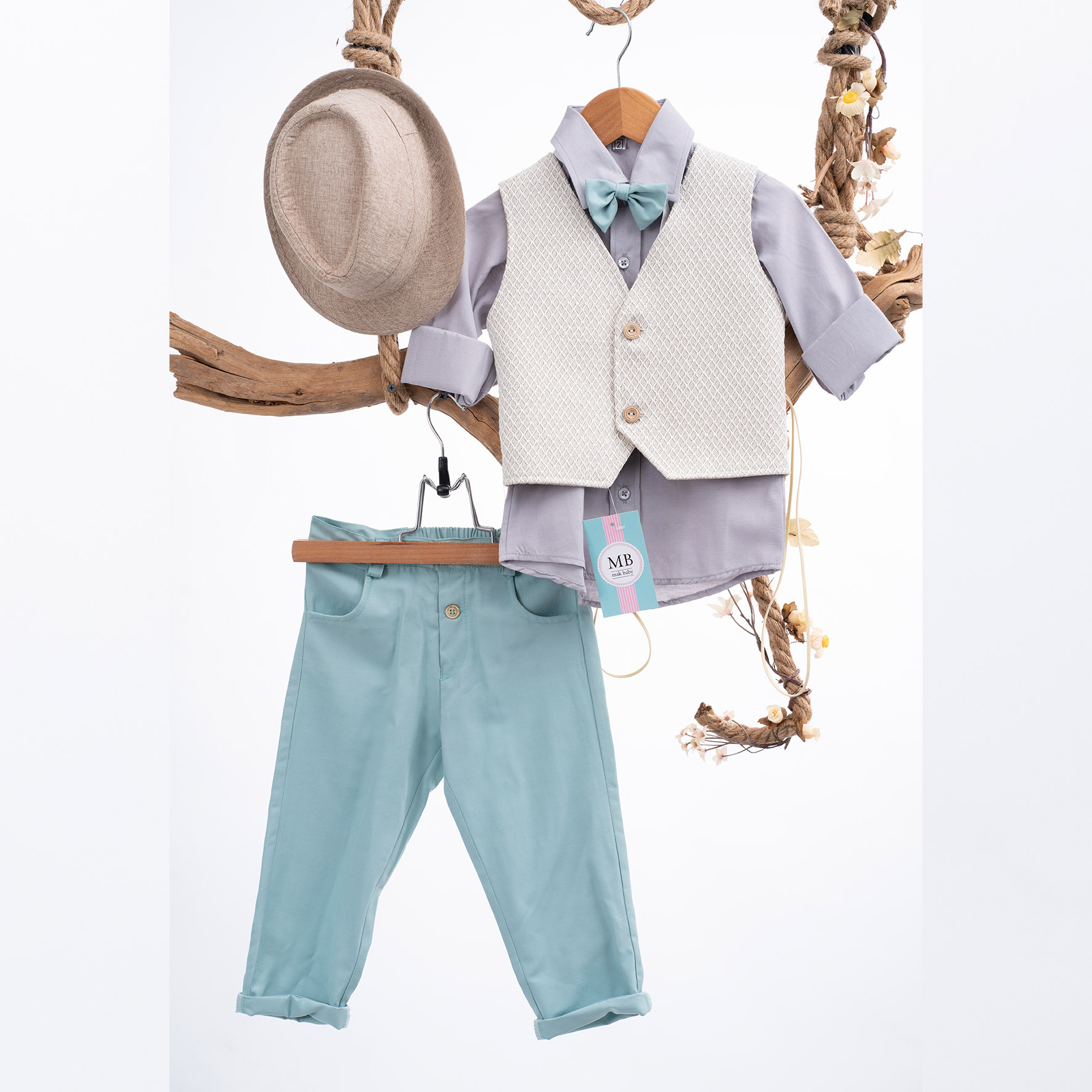 Βαπτιστικό Κουστουμάκι Mak Baby ΑΕ48