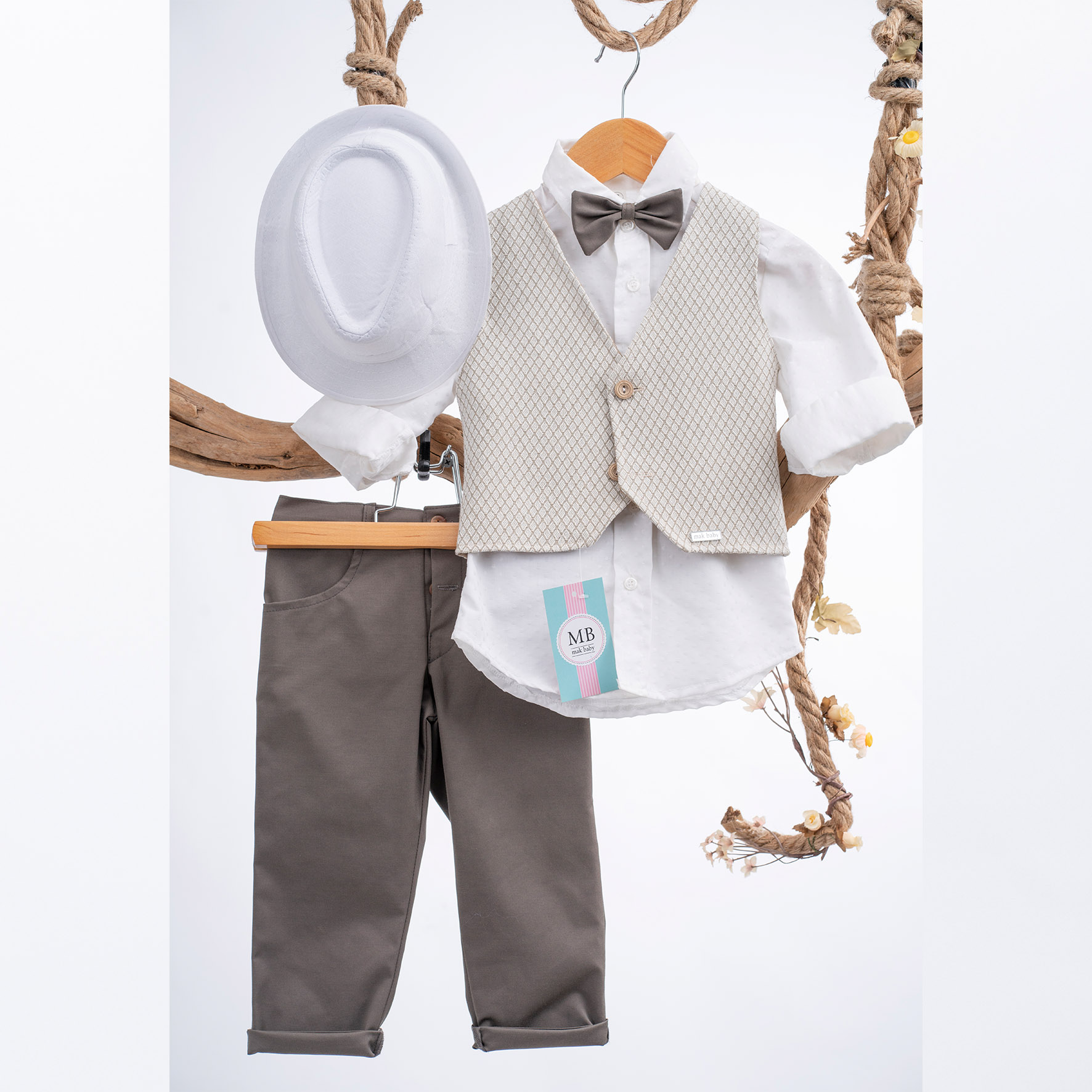 Βαπτιστικό Κουστουμάκι Mak Baby ΑΕ49