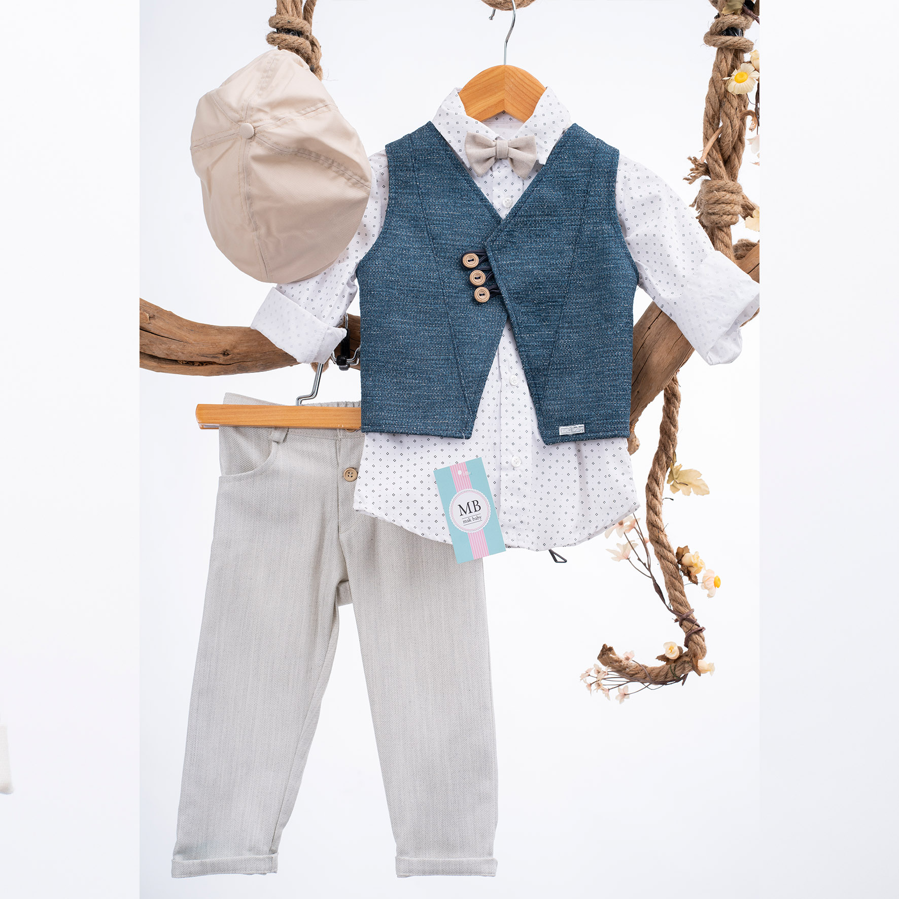 Βαπτιστικό Κουστουμάκι Mak Baby ΑΕ53