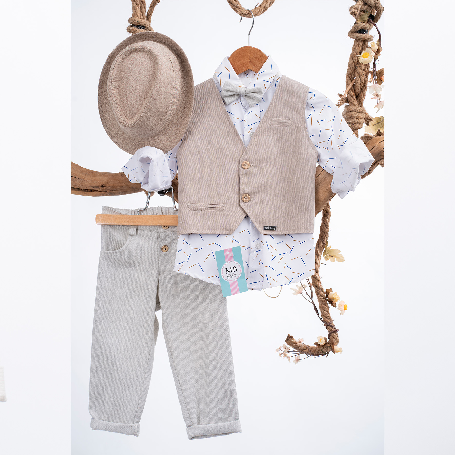 Βαπτιστικό Κουστουμάκι Mak Baby ΑΕ55