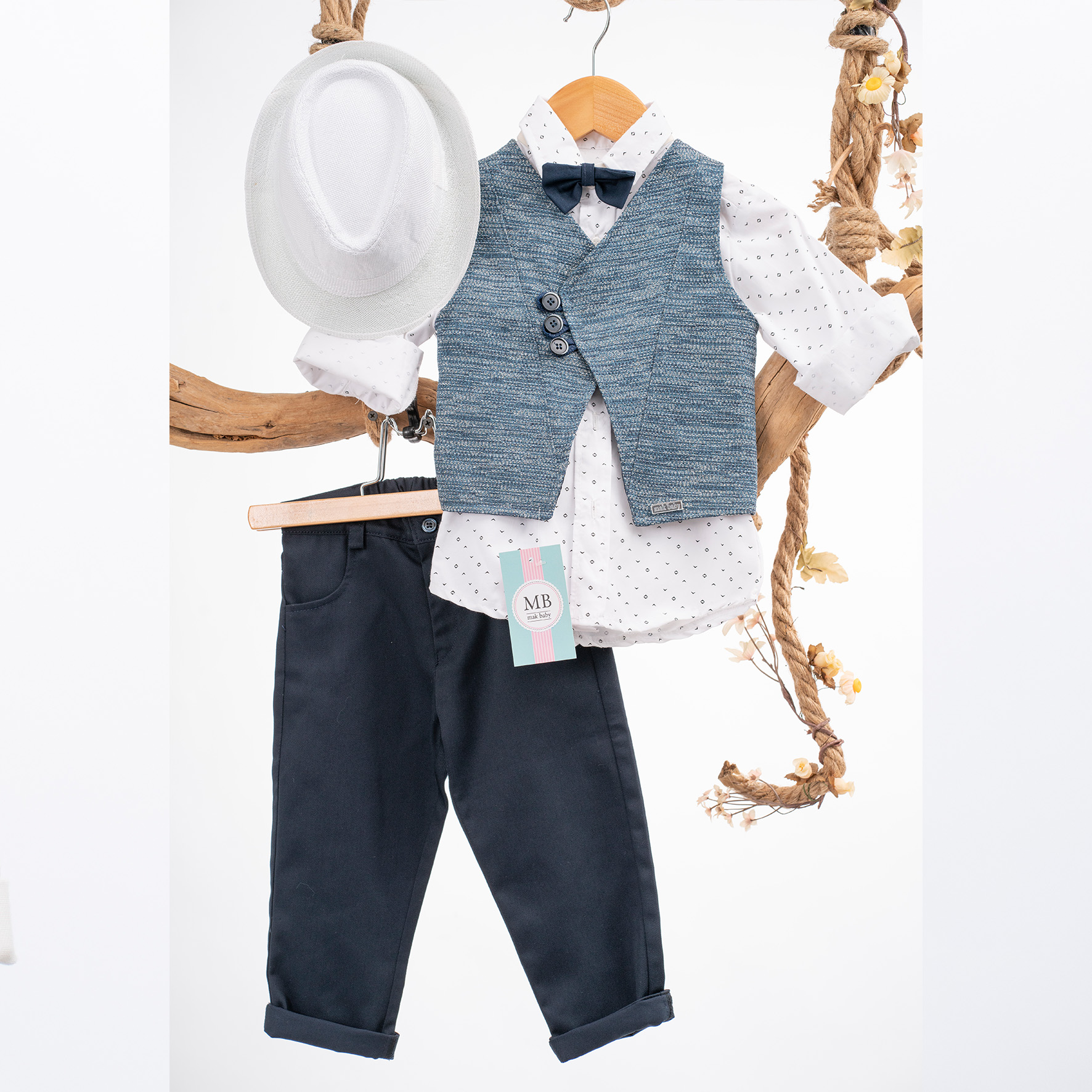 Βαπτιστικό Κουστουμάκι Mak Baby ΑΕ57