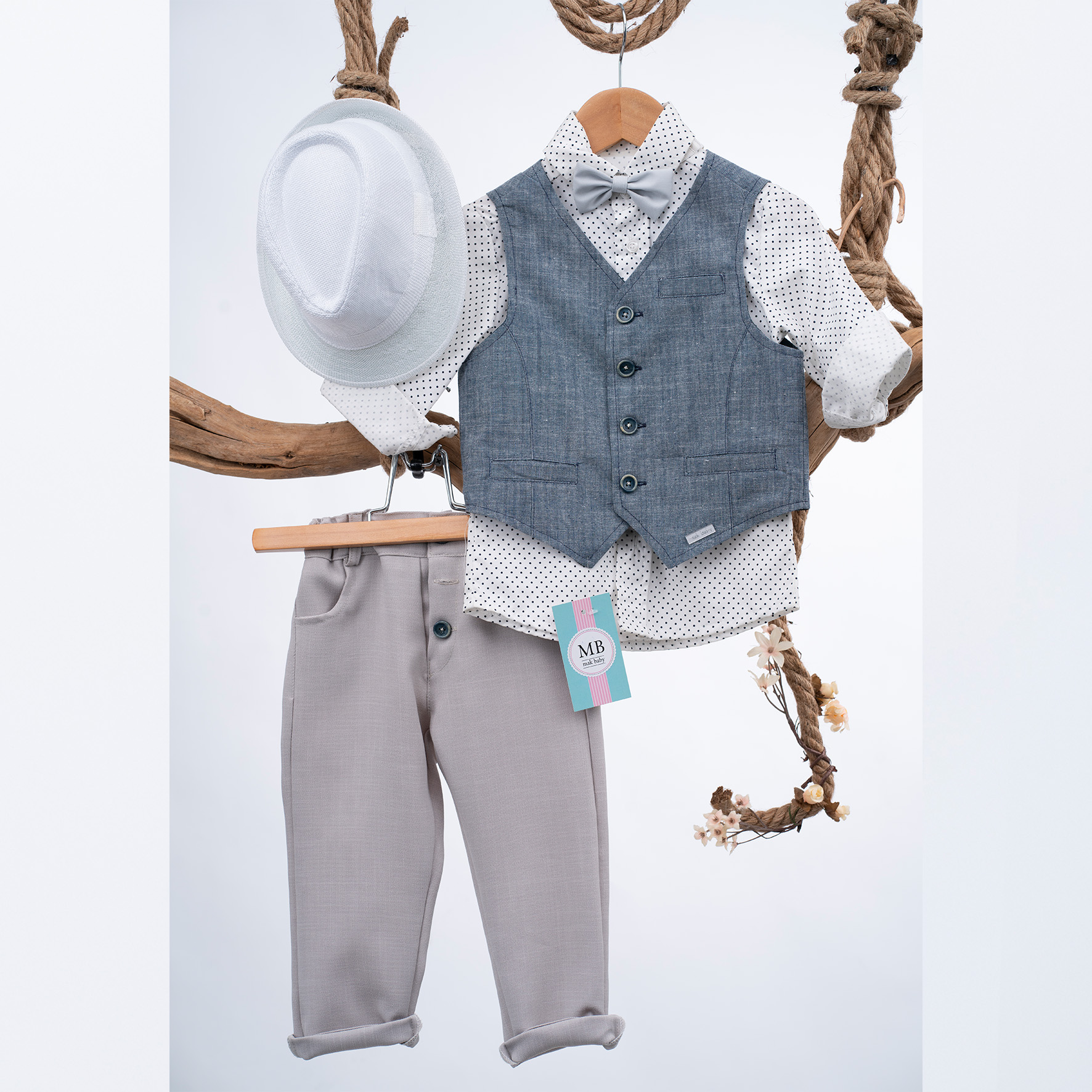 Βαπτιστικό Κουστουμάκι Mak Baby ΑΕ62