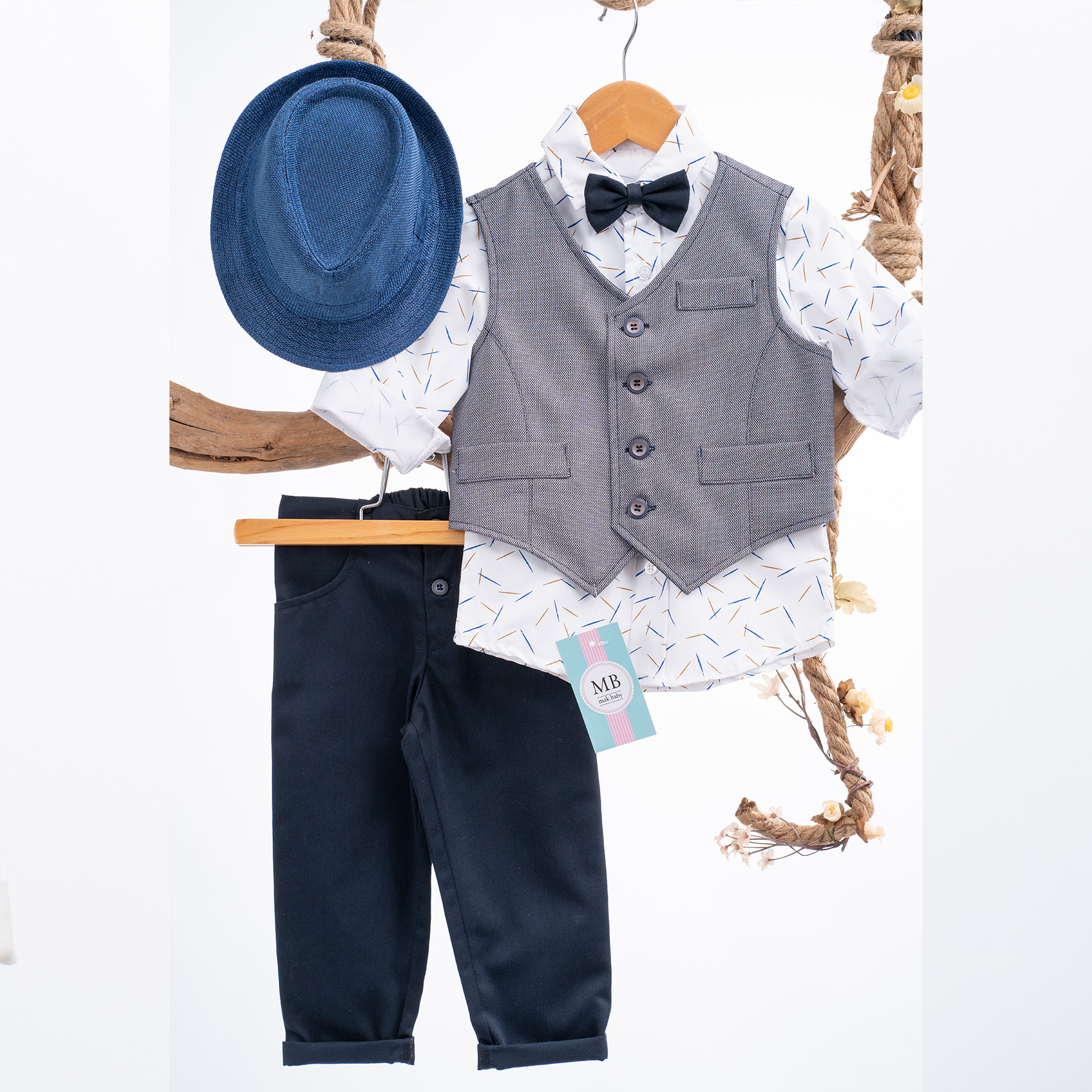 Βαπτιστικό Κουστουμάκι Mak Baby ΑΕ63