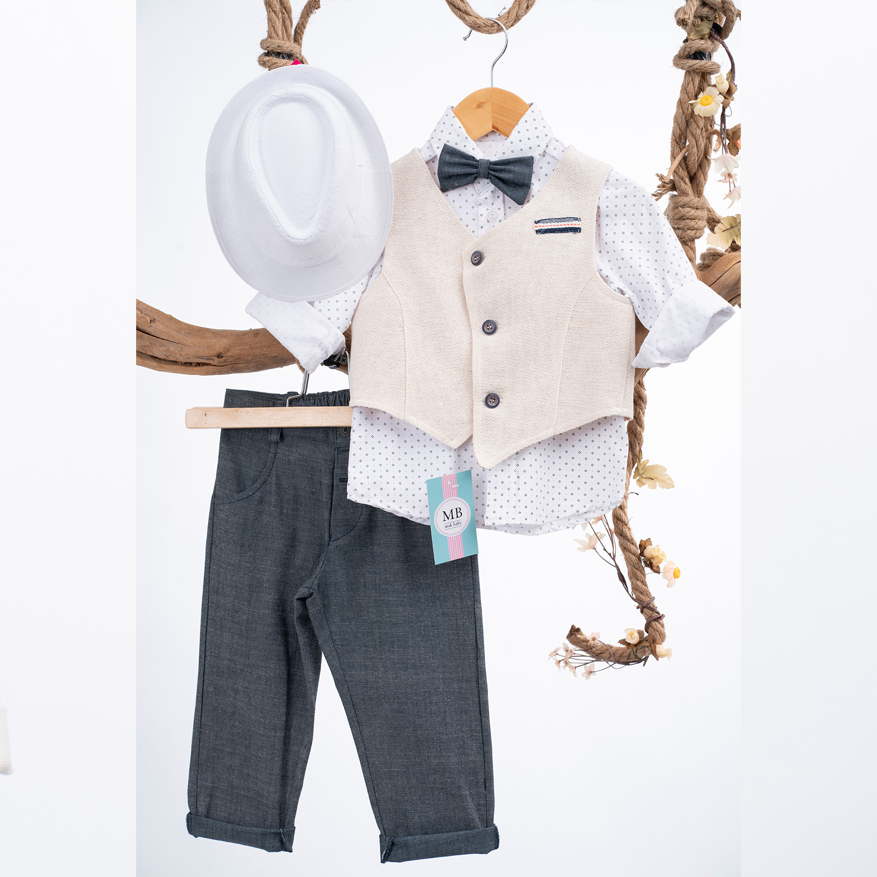 Βαπτιστικό Κουστουμάκι Mak Baby ΑΕ70