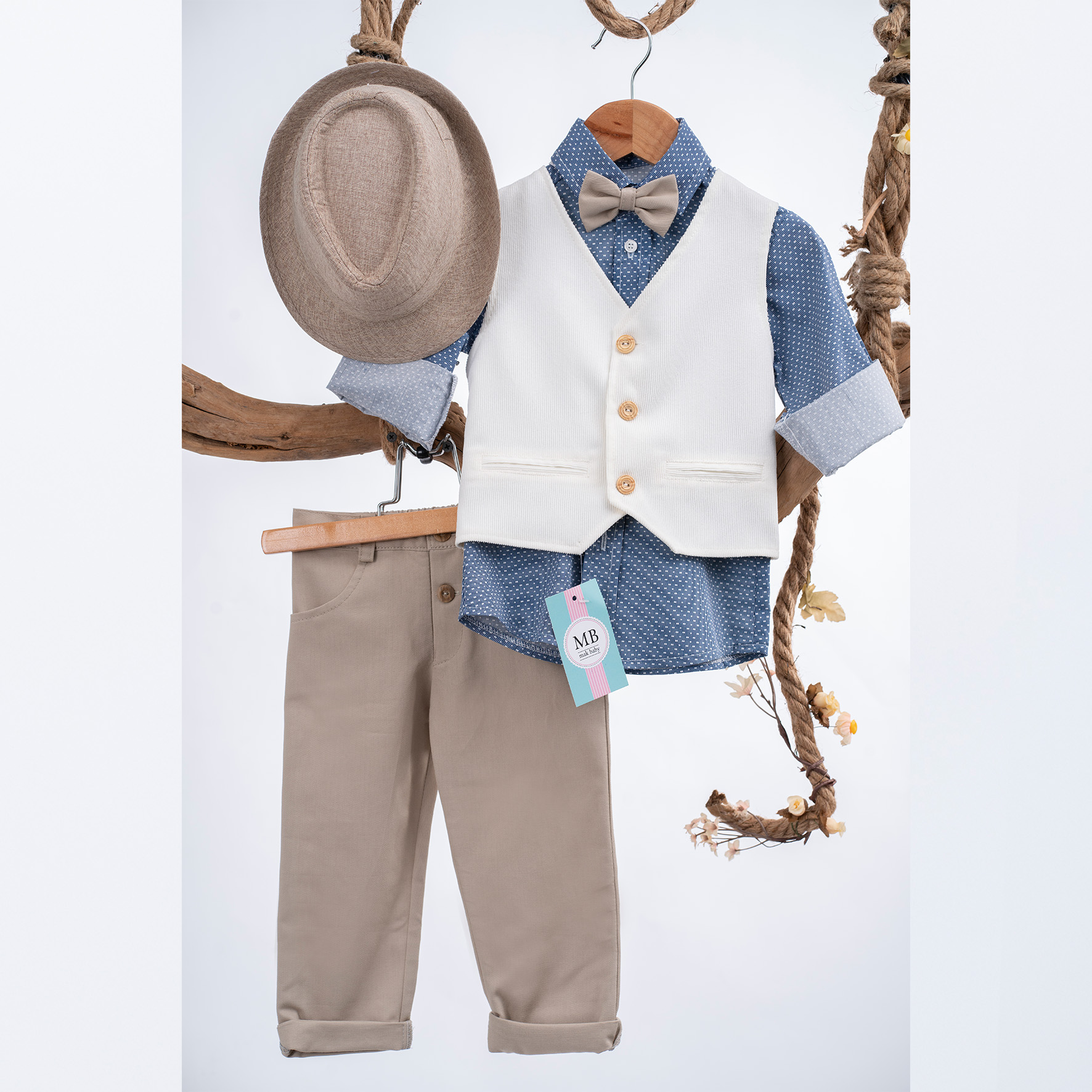 Βαπτιστικό Κουστουμάκι Mak Baby ΑΕ71