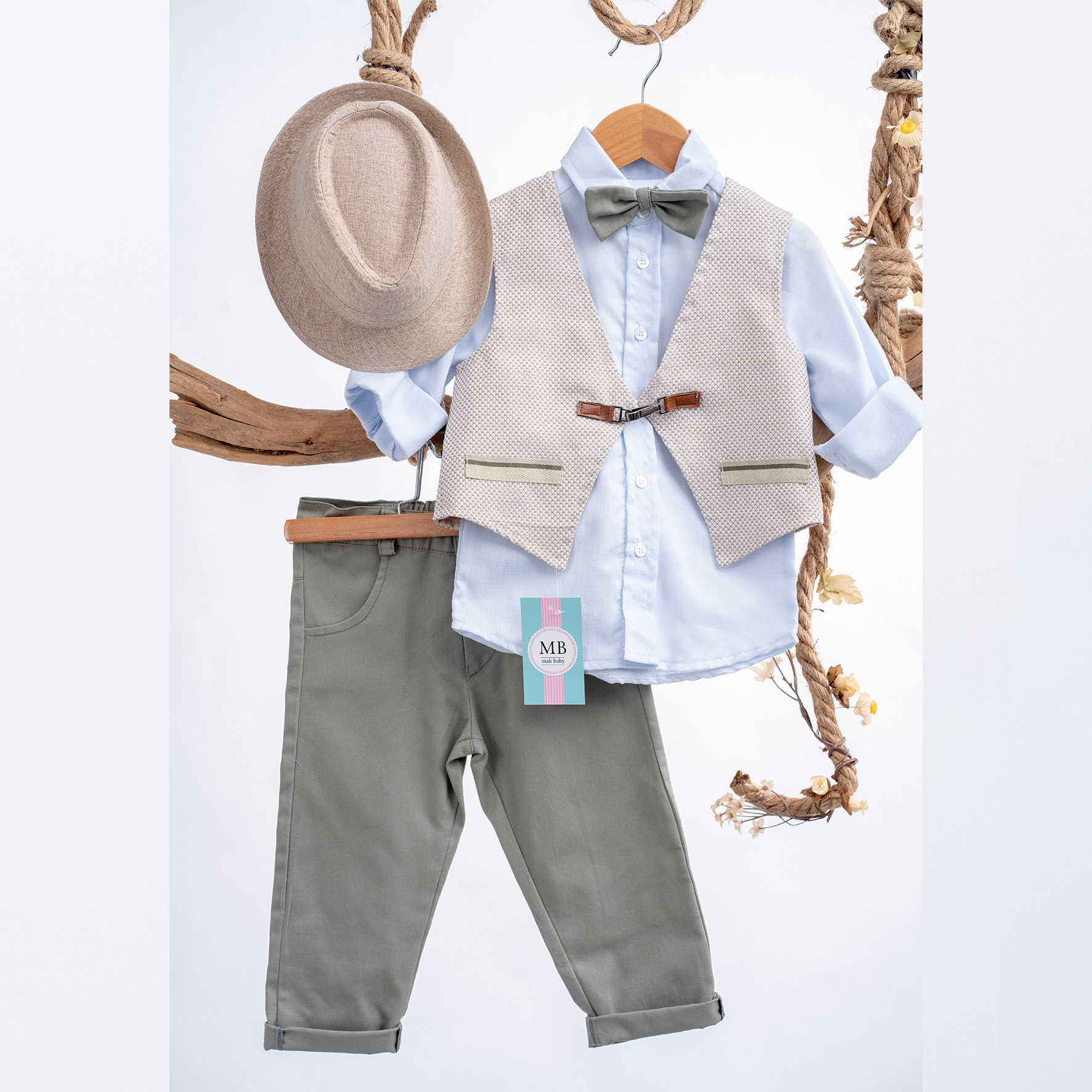 Βαπτιστικό Κουστουμάκι Mak Baby ΑΕ74