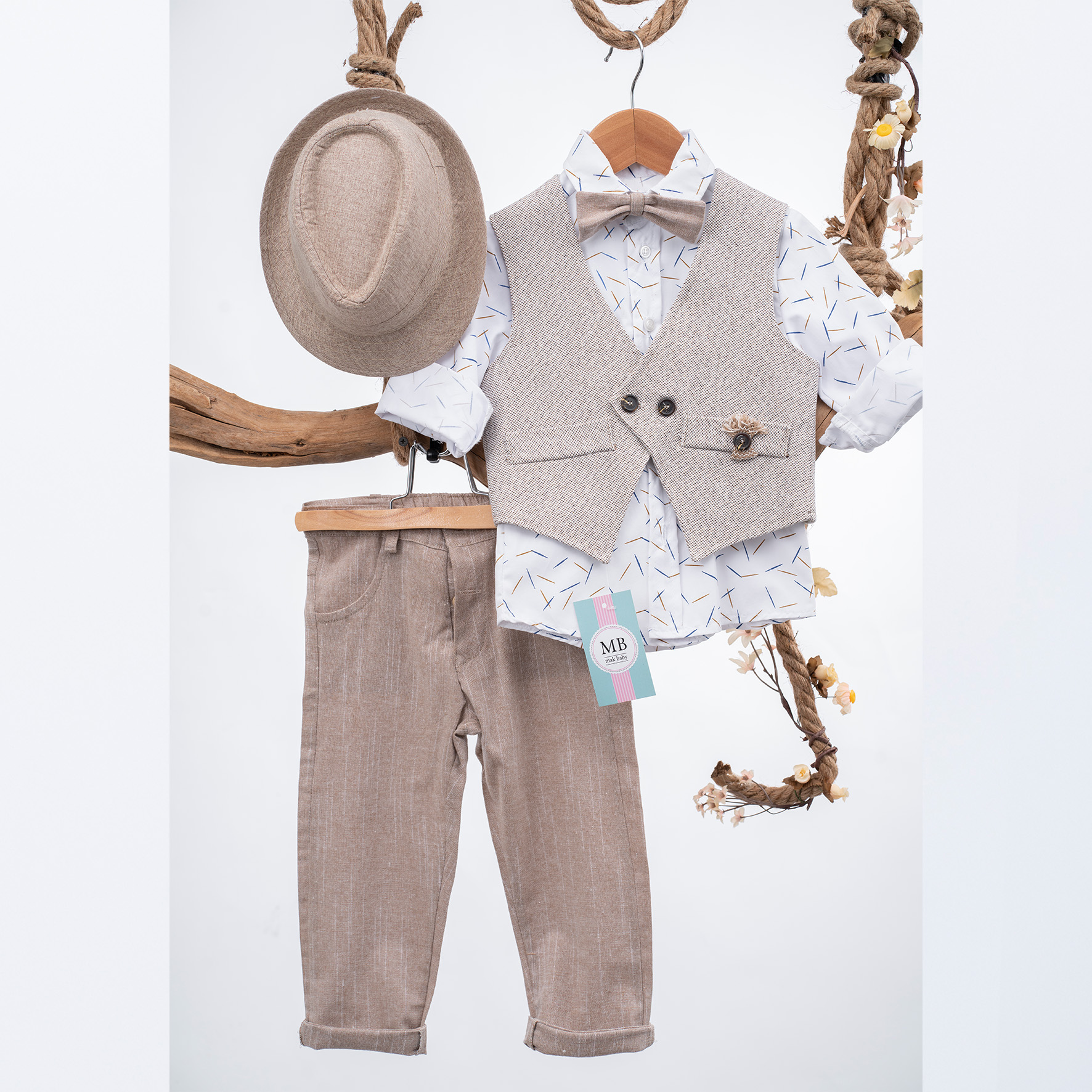 Βαπτιστικό Κουστουμάκι Mak Baby ΑΕ75