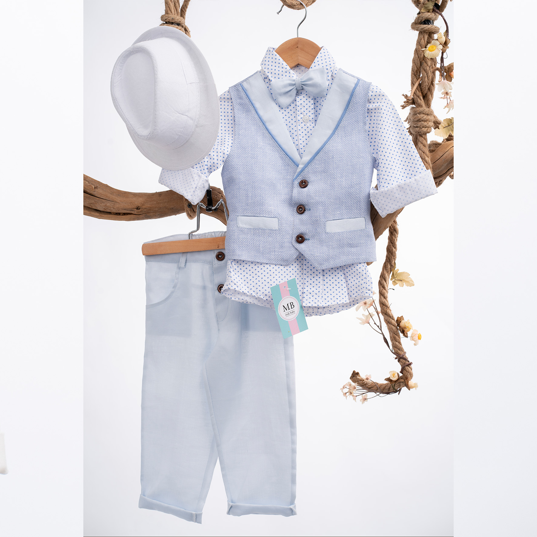 Βαπτιστικό Κουστουμάκι Mak Baby ΑΕ84