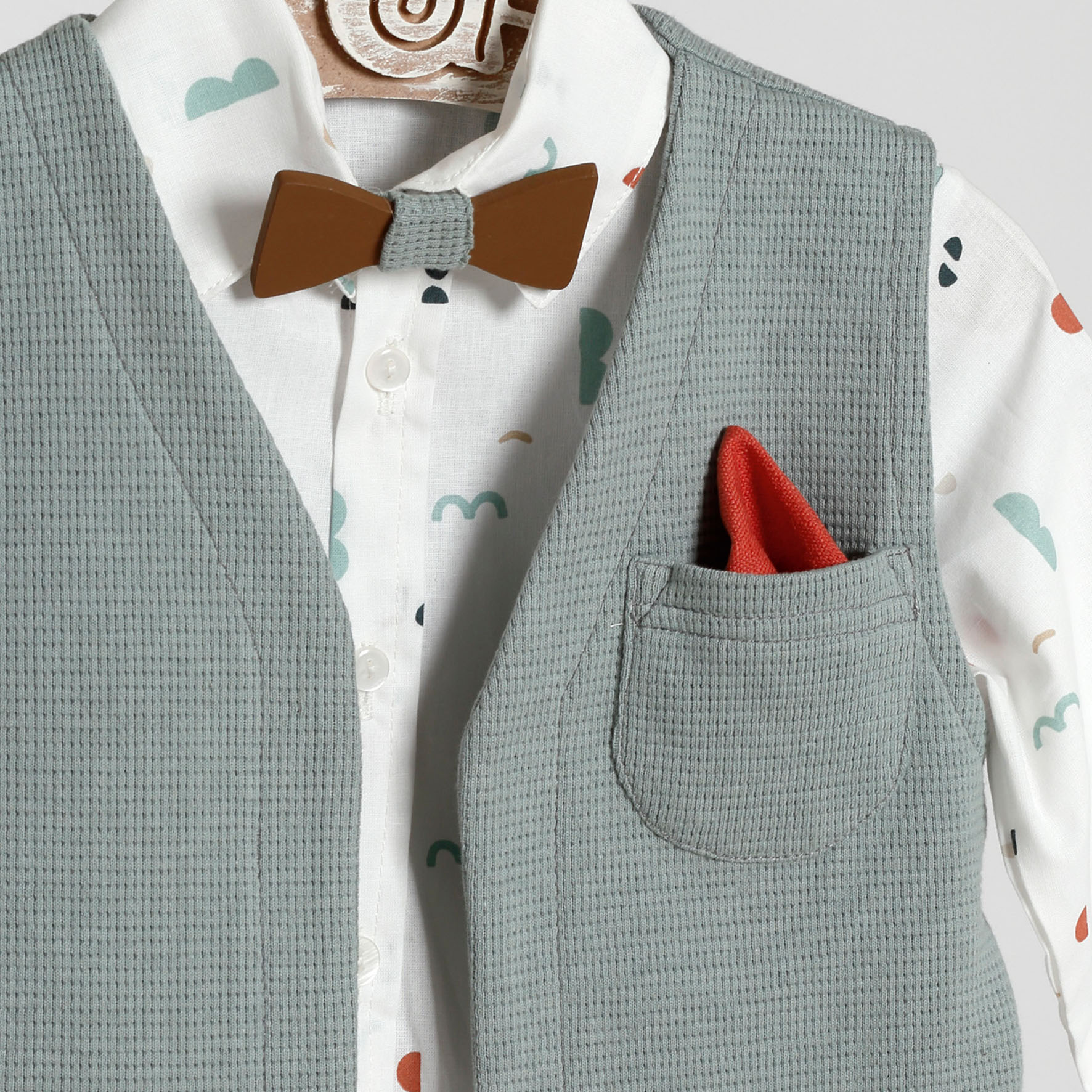 Βαπτιστικό Κουστουμάκι Lollipop Κ2435