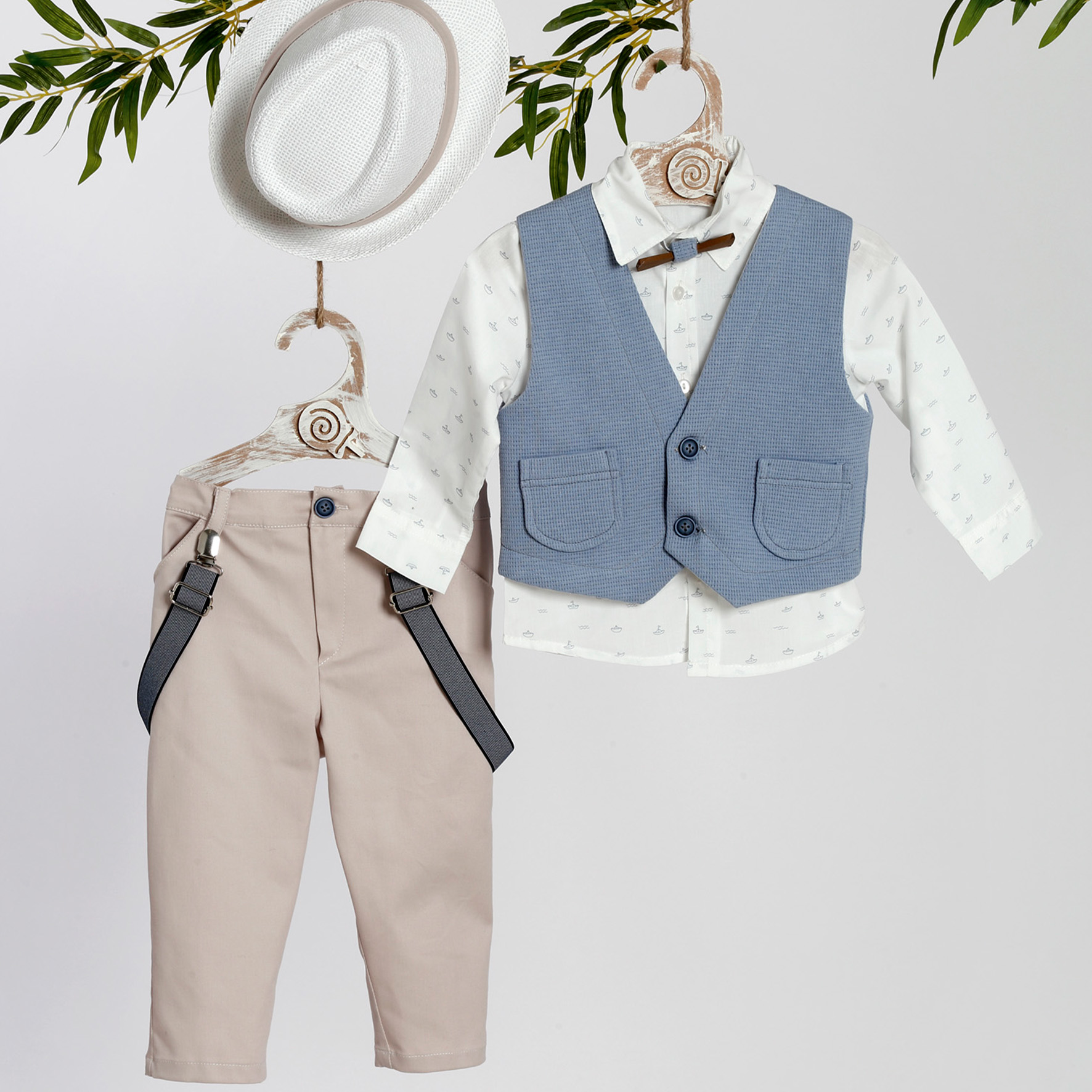 Βαπτιστικό Κουστουμάκι Lollipop Κ2436