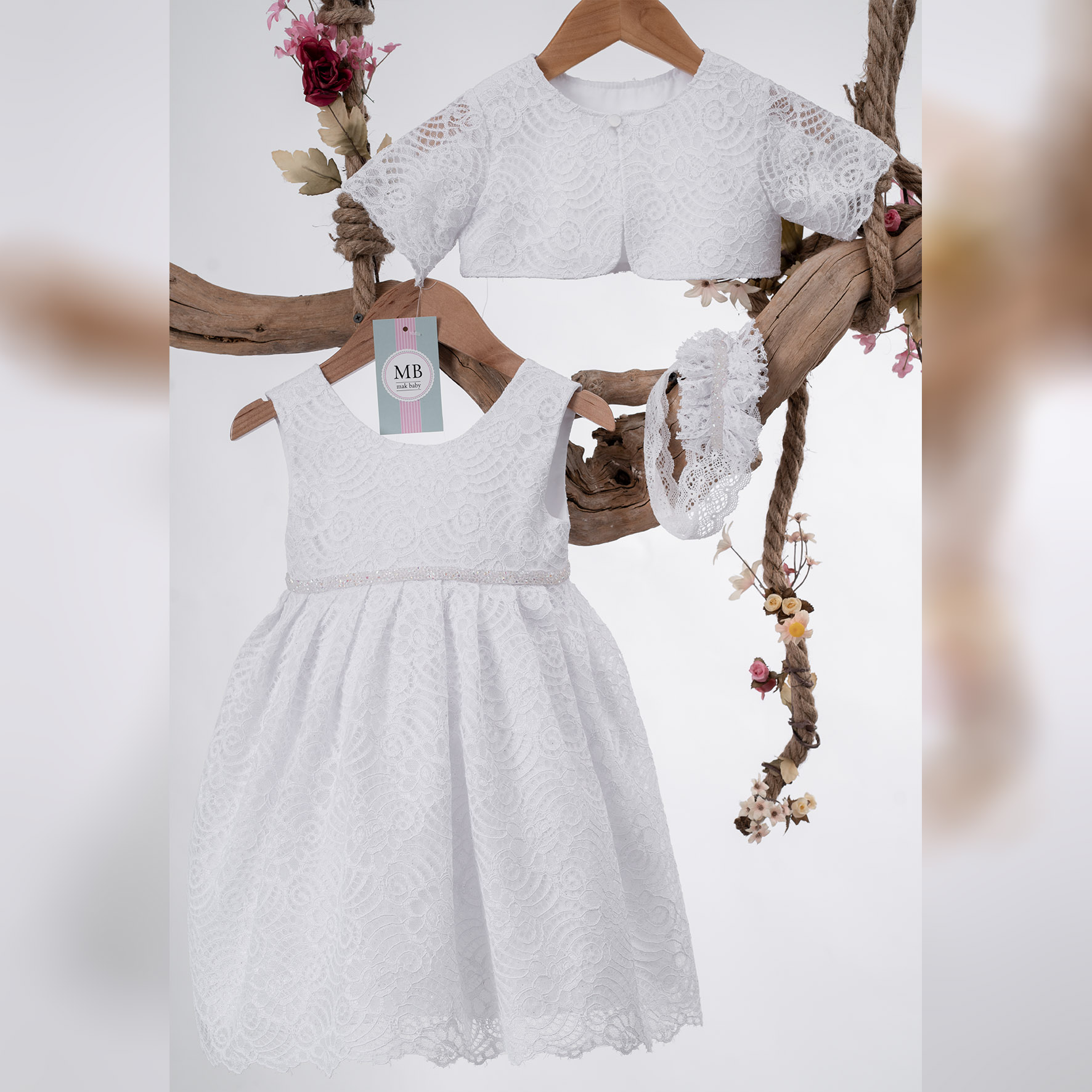 Φόρεμα Βάπτισης Mak Baby Κ143