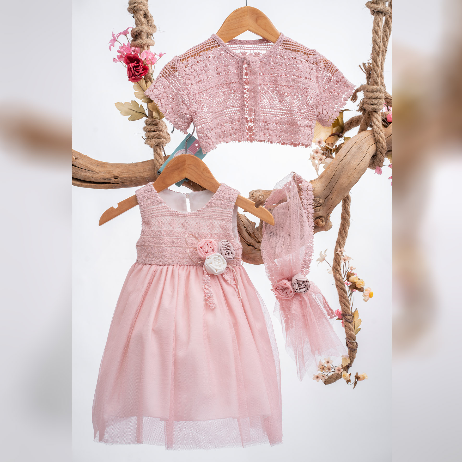 Φόρεμα Βάπτισης Mak Baby Κ27Π