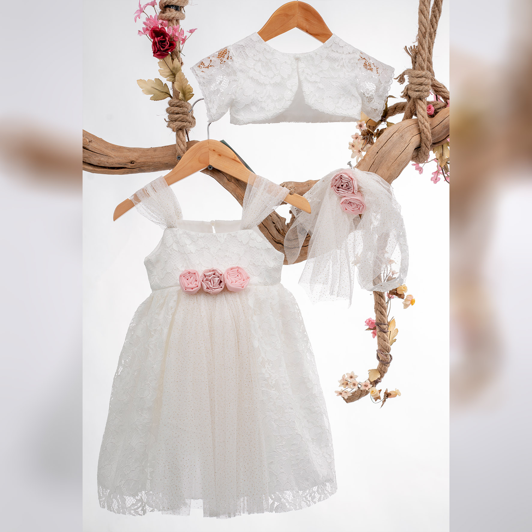 Φόρεμα Βάπτισης Mak Baby Κ47Ε