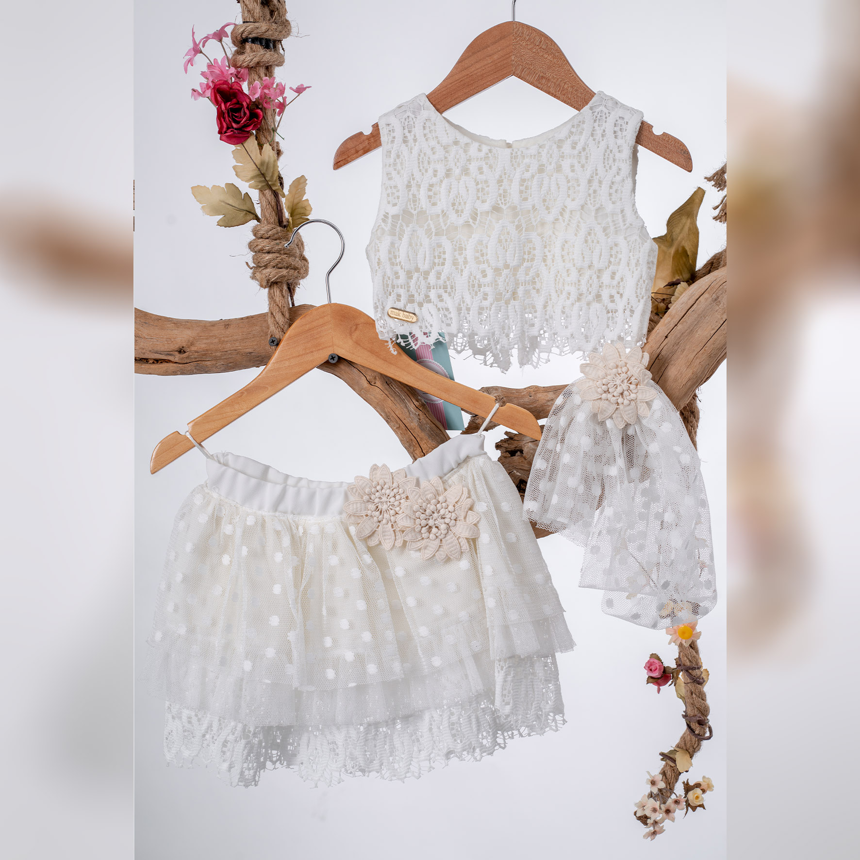 Φόρεμα Βάπτισης Mak Baby Κ63