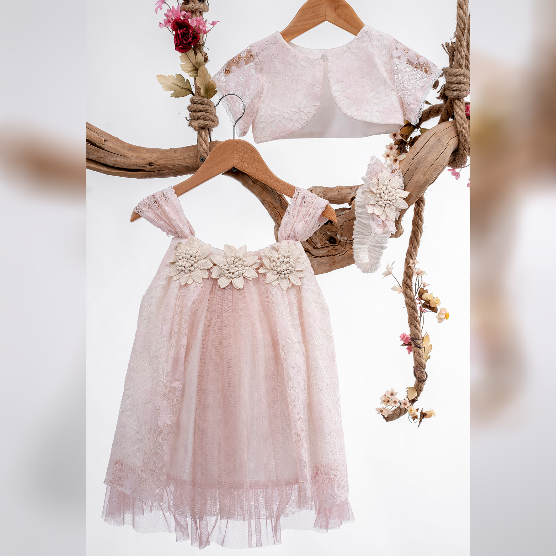 Φόρεμα Βάπτισης Mak Baby Κ64Π