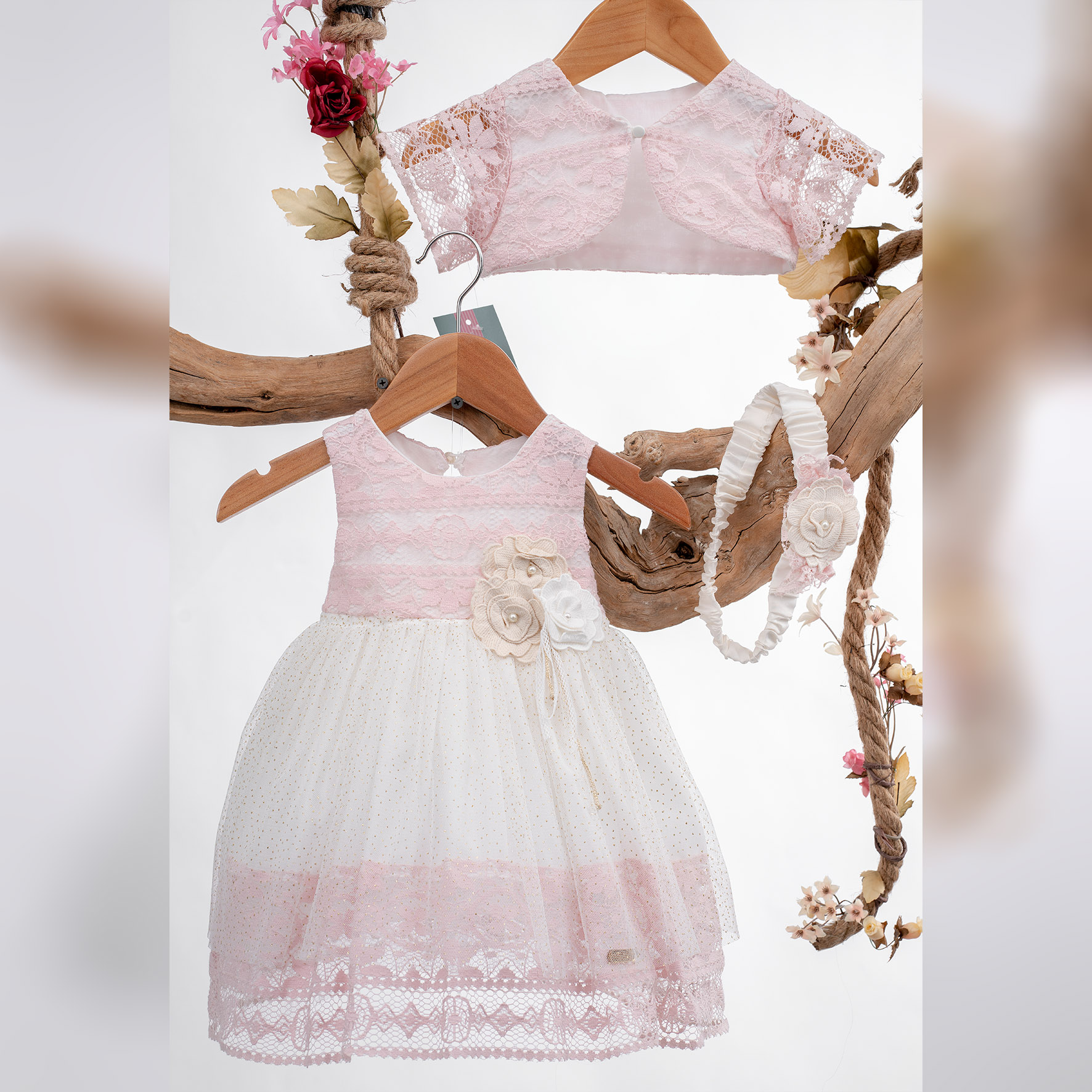 Φόρεμα Βάπτισης Mak Baby Κ65Π