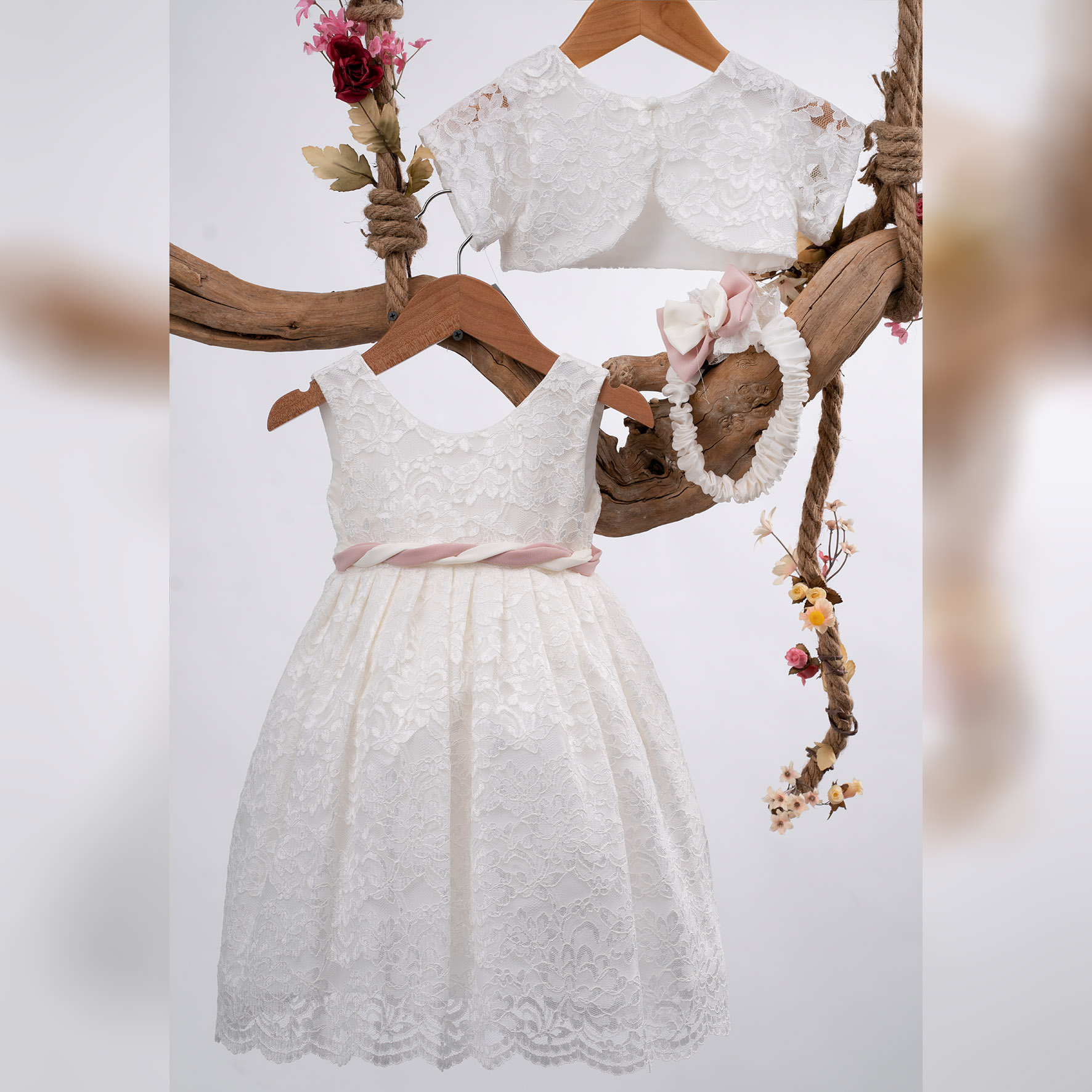 Φόρεμα Βάπτισης Mak Baby Κ66Ε