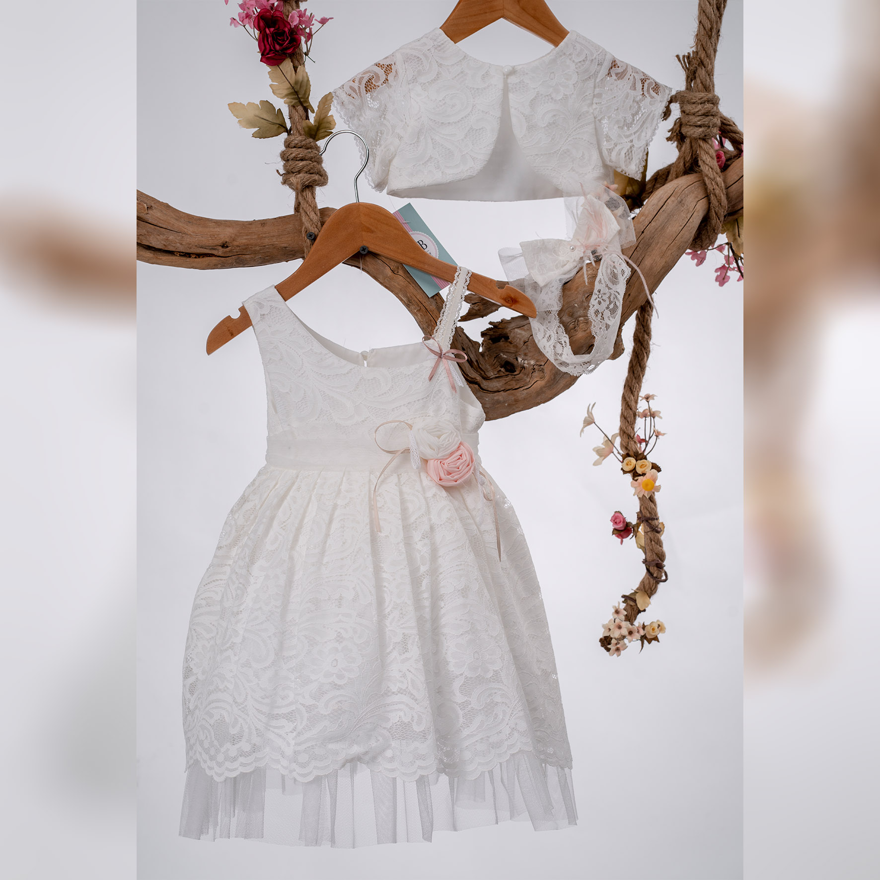 Φόρεμα Βάπτισης Mak Baby Κ67Ε