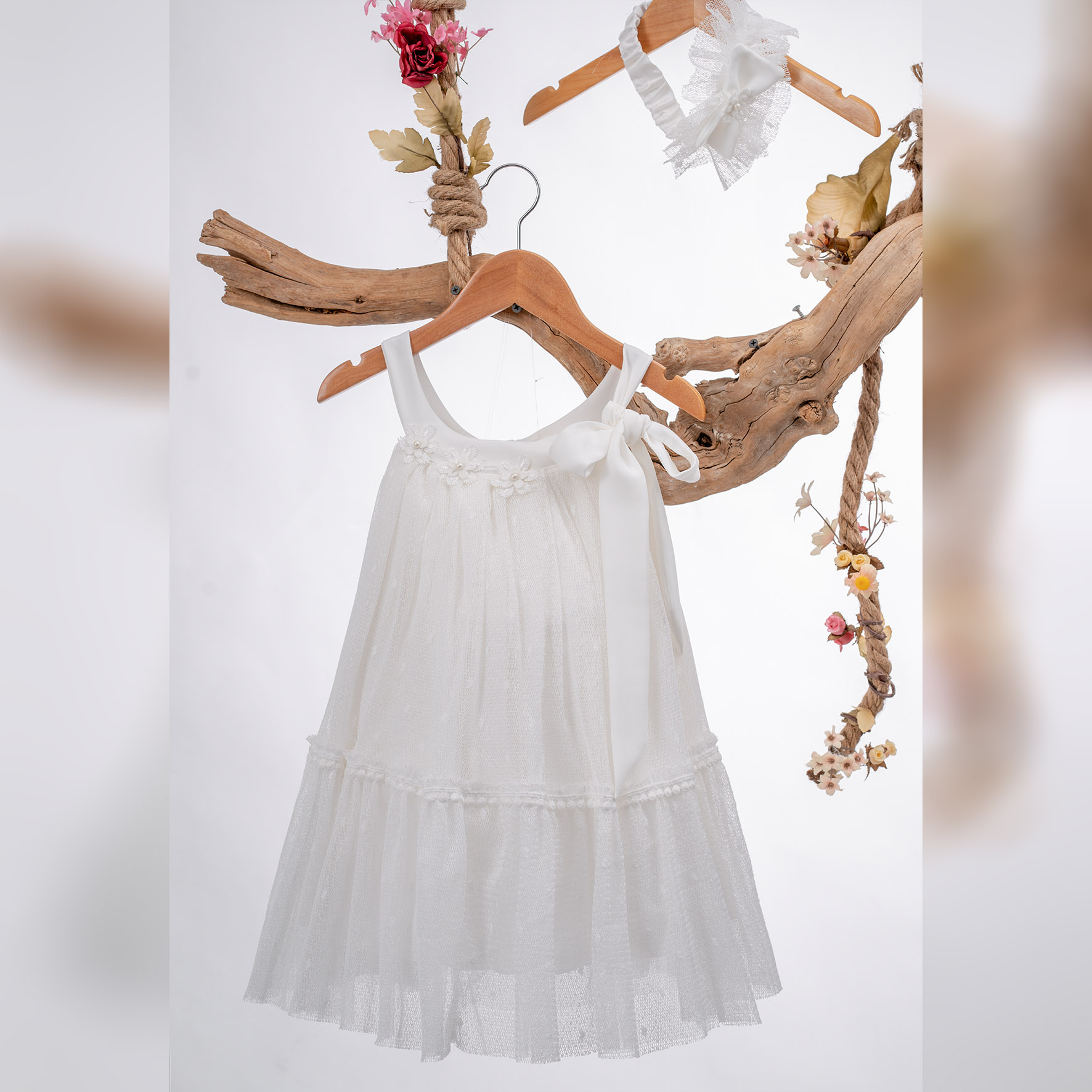 Φόρεμα Βάπτισης Mak Baby Κ83Ε