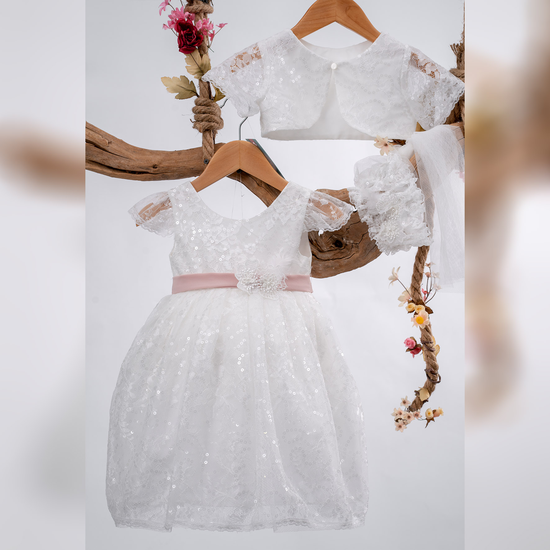 Φόρεμα Βάπτισης Mak Baby Κ88Ε