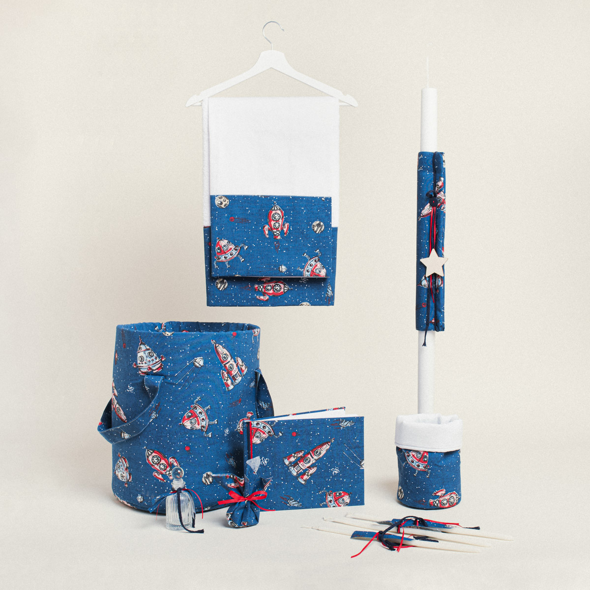 Βαπτιστικό Σετ Ntampoudis 331694 Διάστημα