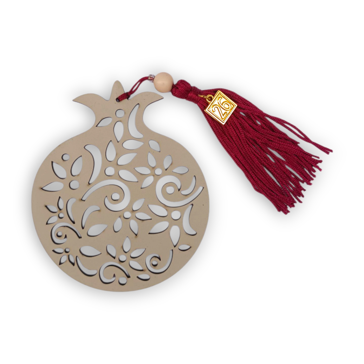 Γούρι Ρόδι 2026 – Ξύλο | Hanging Collection